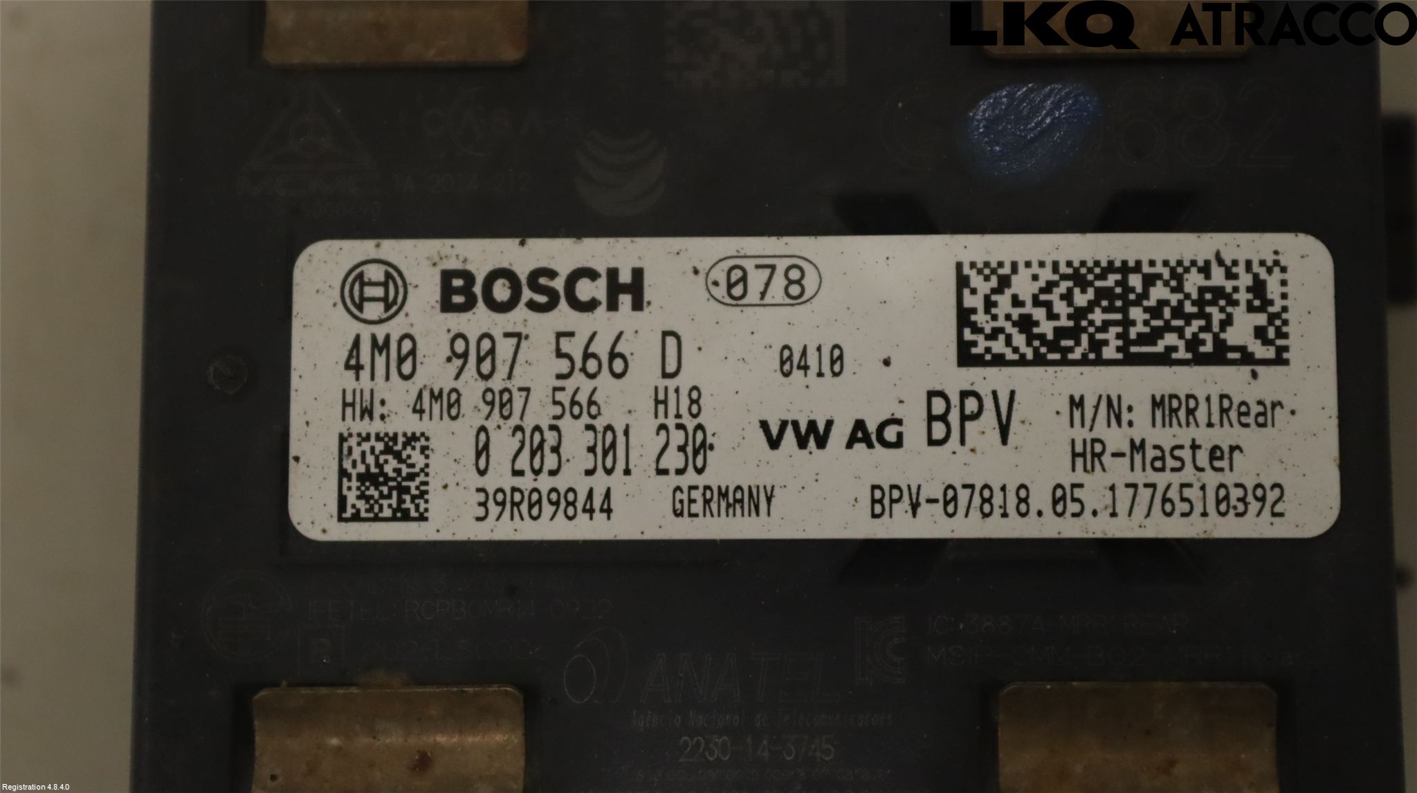 Audi Q7/SQ7 Sensor Kollisjonsbeskyttelse