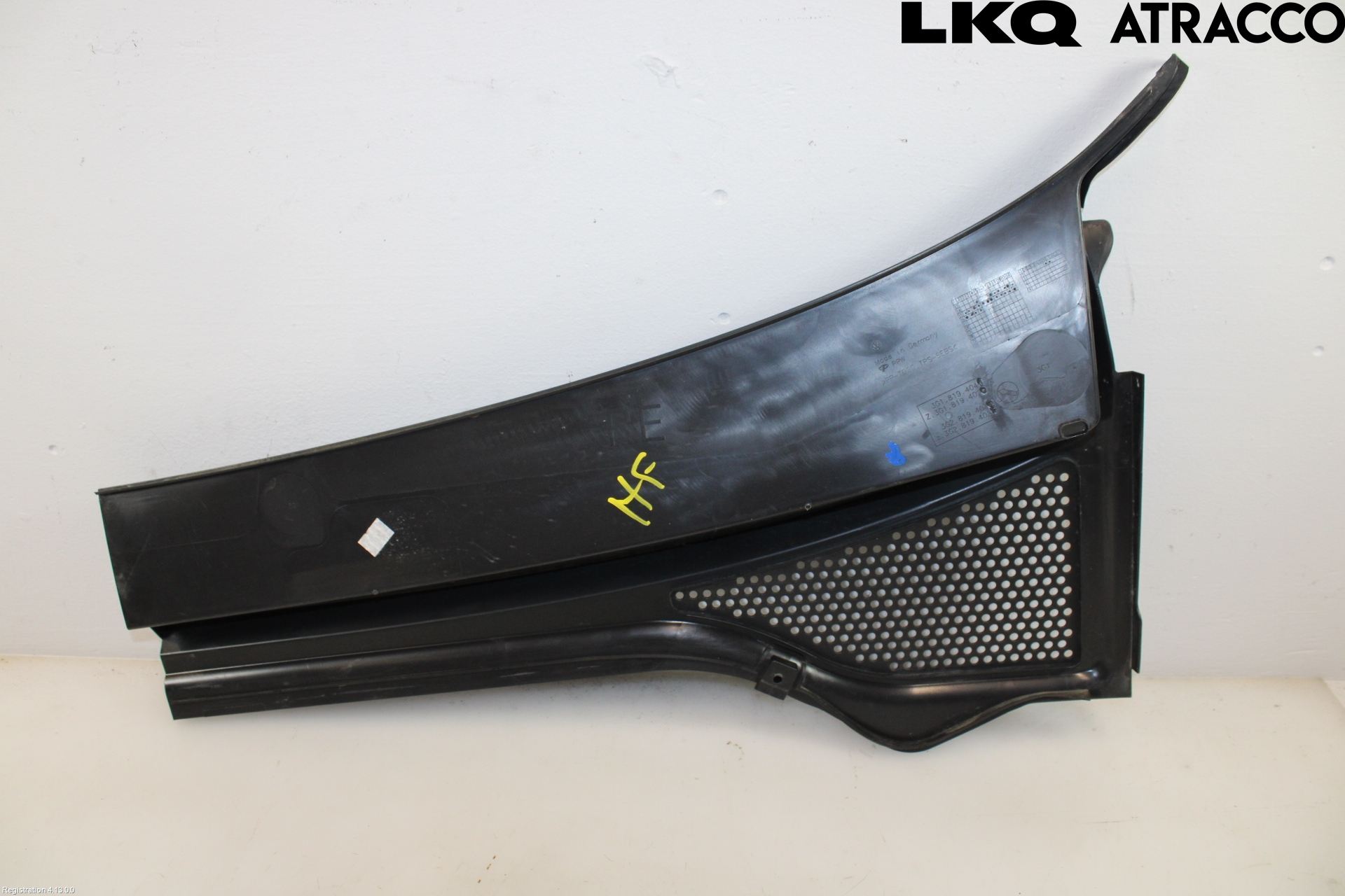 Volkswagen VW PASSAT 15-19 Visker Deksel-Grill-Under Frr