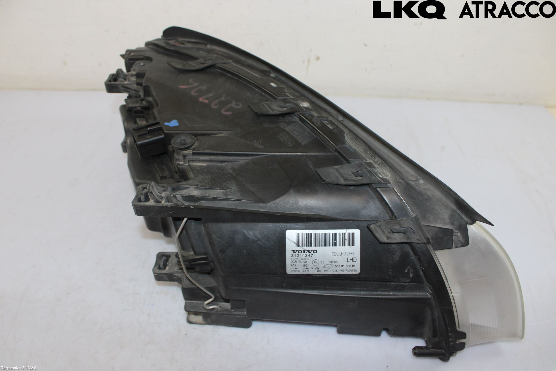 Volvo V70 08-13 Frontlykt Venstre