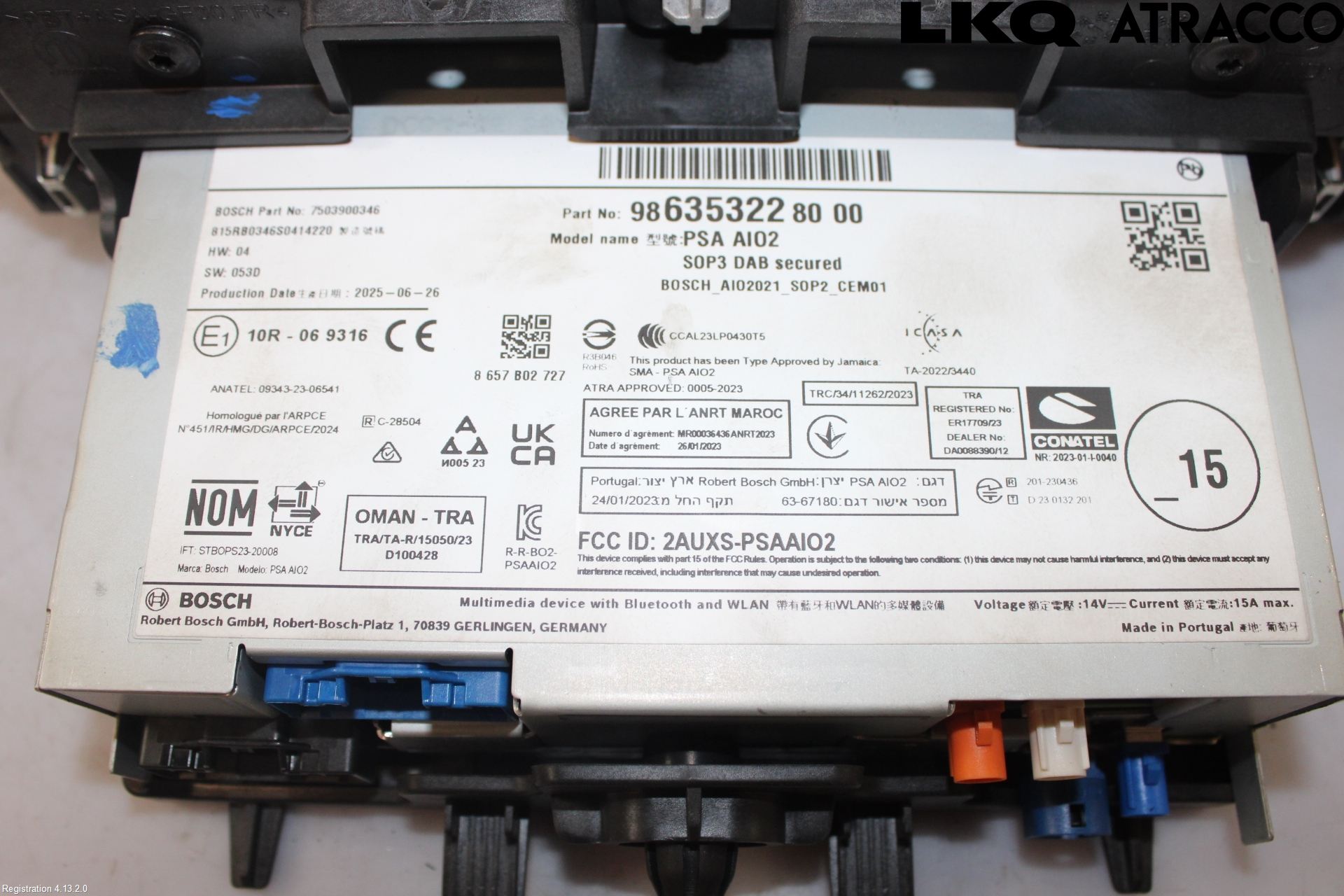 Toyota PROACE CITY 20- Multifunktionsdisplay