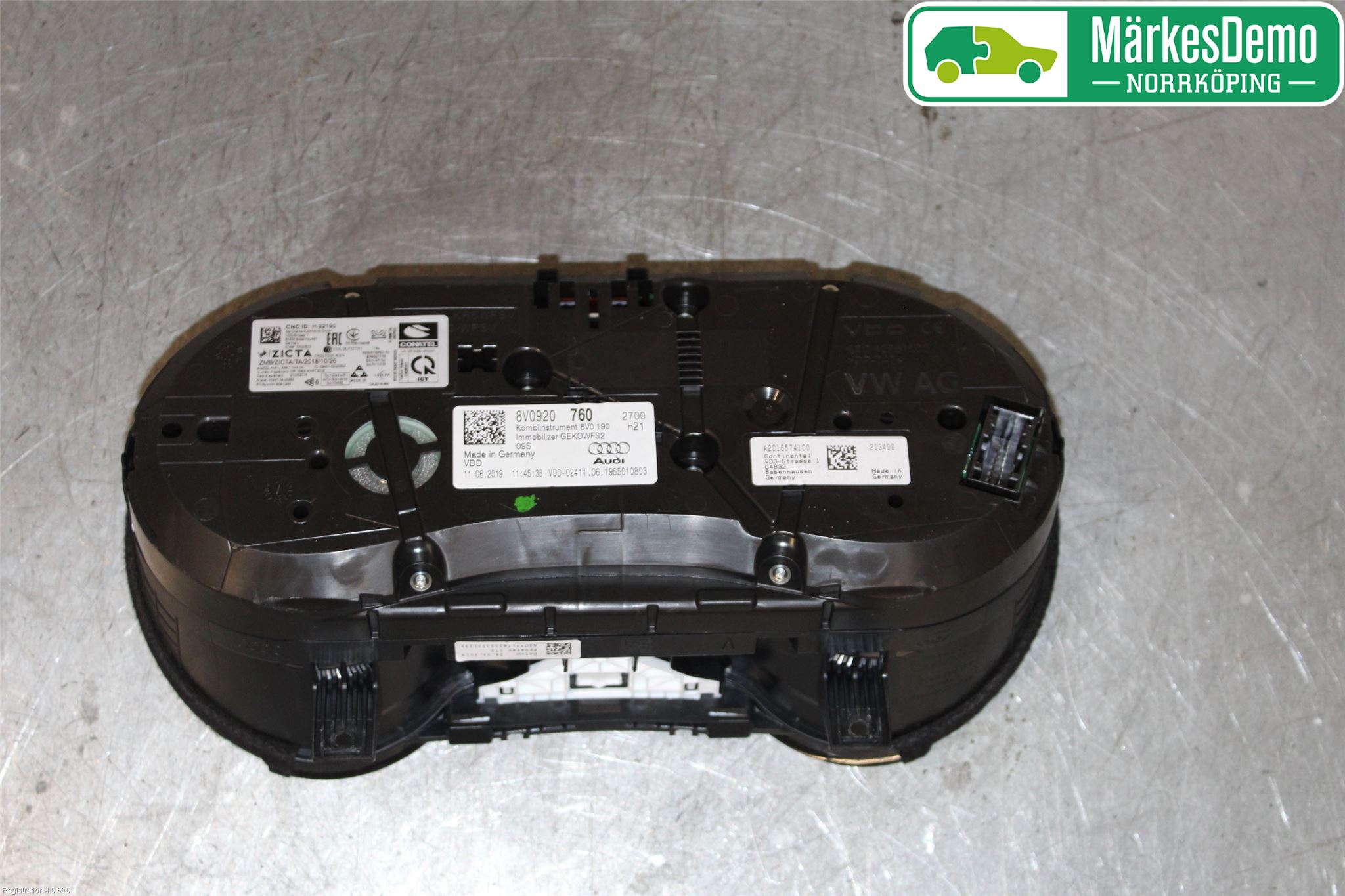 Audi A3/S3 8V 13-20 Instr Kombinert