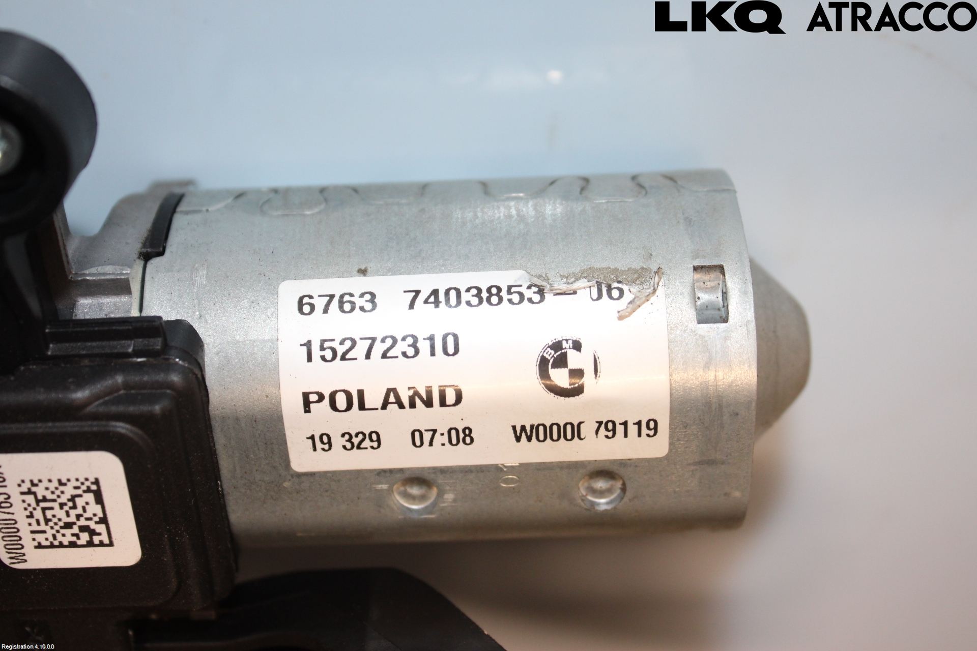 BMW 5 G30/G31/F90 17-23 Viskermotor Bakluke