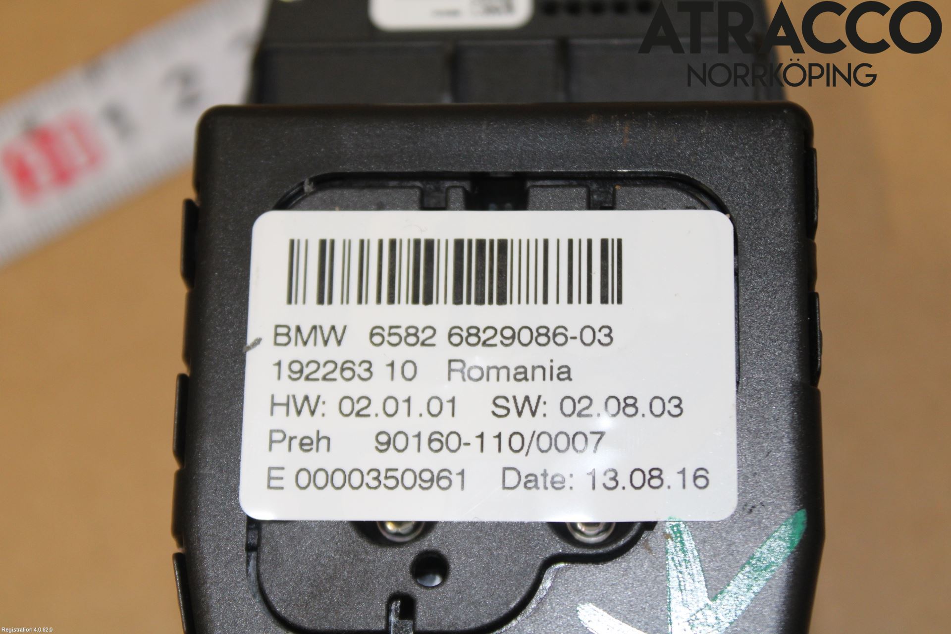 BMW X1 F48 15-22 Bryter Cruisekontroll