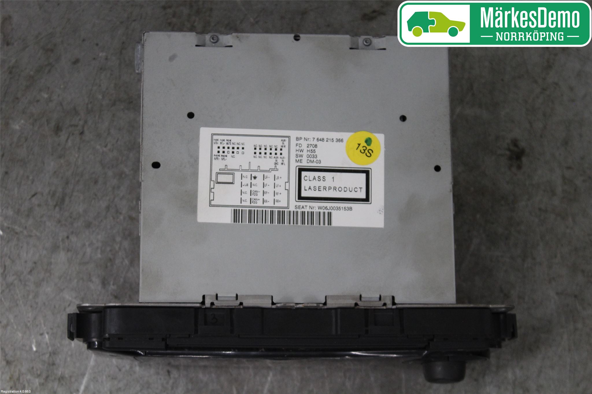 Seat IBIZA IV 08-16 Stereo Radio Med Cd