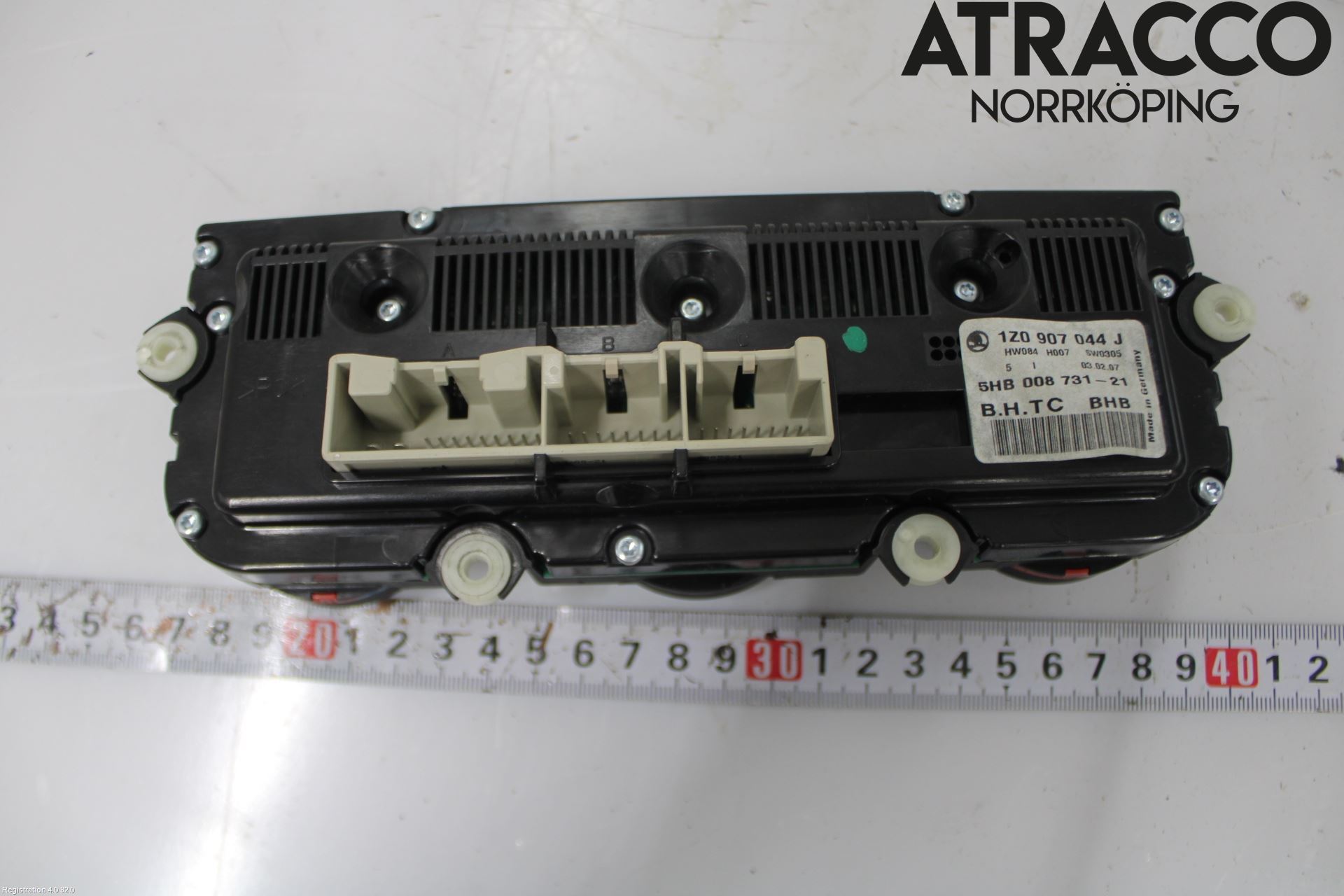 Skoda OCTAVIA (1Z) 05-13 Varmeapparat Panel(Regulering)