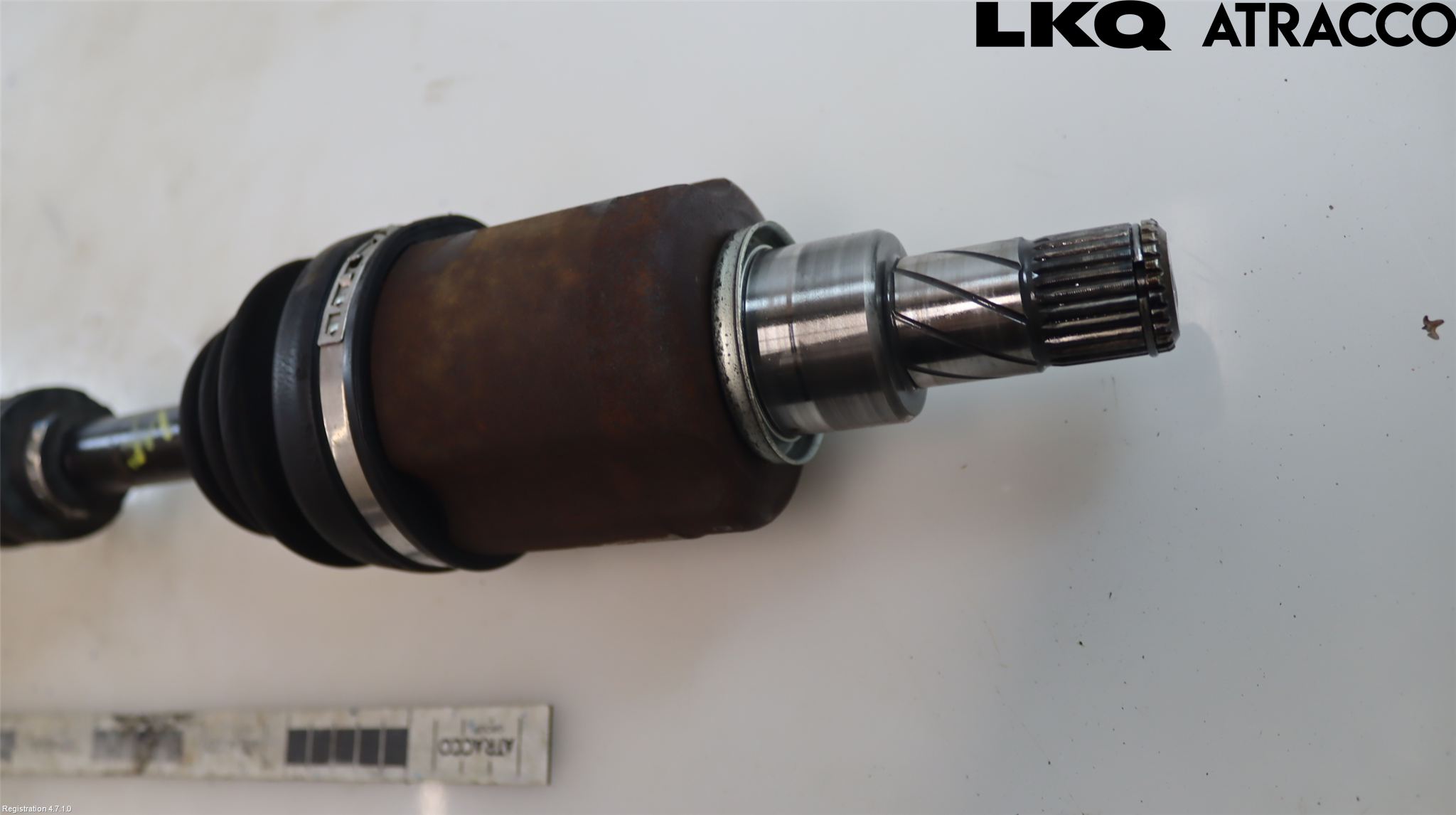 Nissan QASHQAI 10-14 Drivaksel Foran Kompl Venstre
