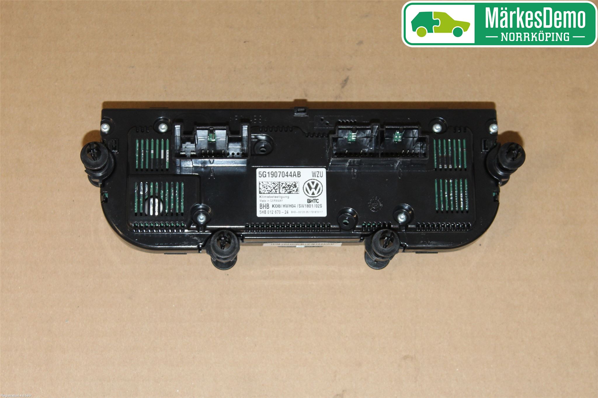 Volkswagen VW GOLF SPORTSVAN 15-20 Varmeapparat Panel(Regulering)