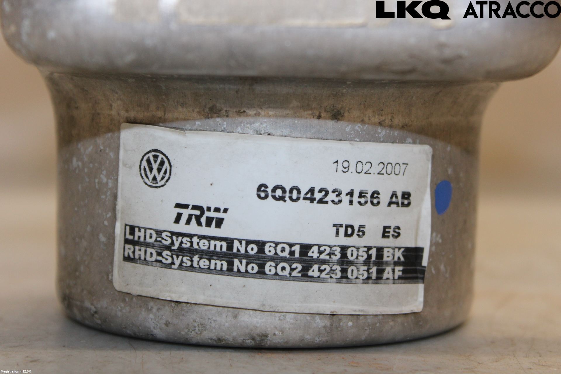 Volkswagen VW POLO 05-09 Servostyring Eletrisk Pumpe