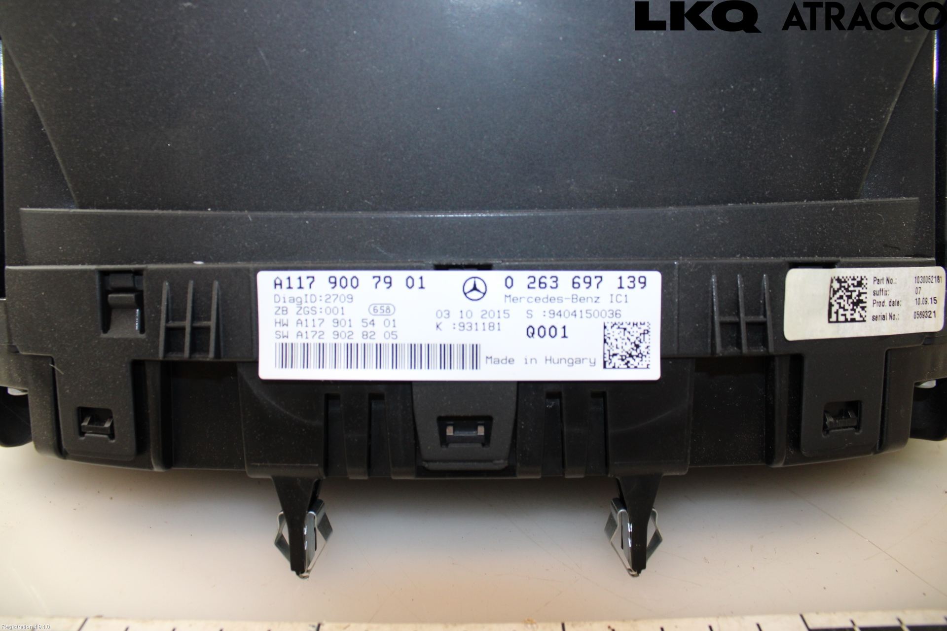 Mercedes-Benz MB CLA-KLASS (C117/X117) 13-19 Instr Kombinert
