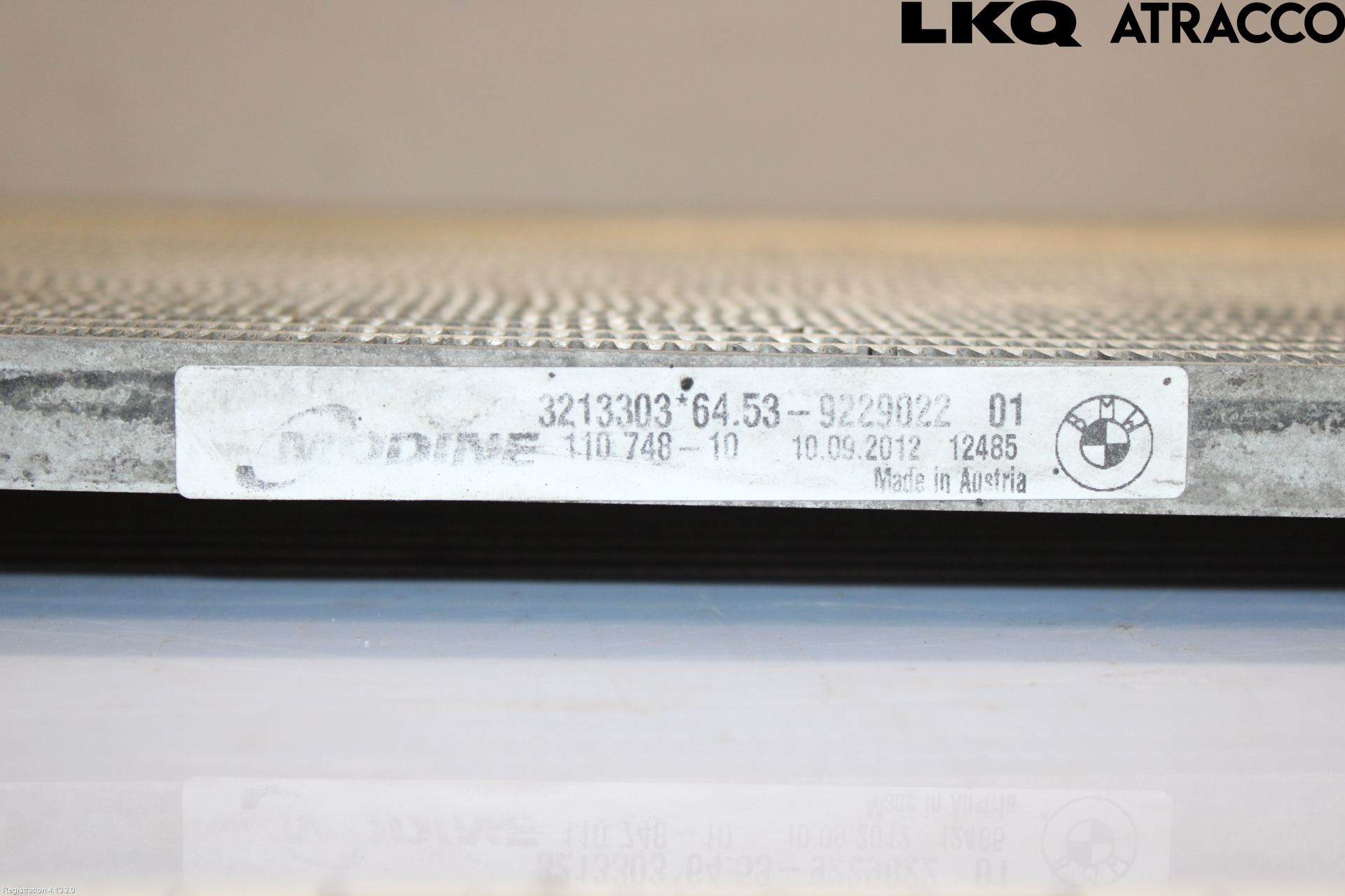 BMW 3 E90/91 SED/TOU 05-12 Varme Ac Kondenser-Kjøler