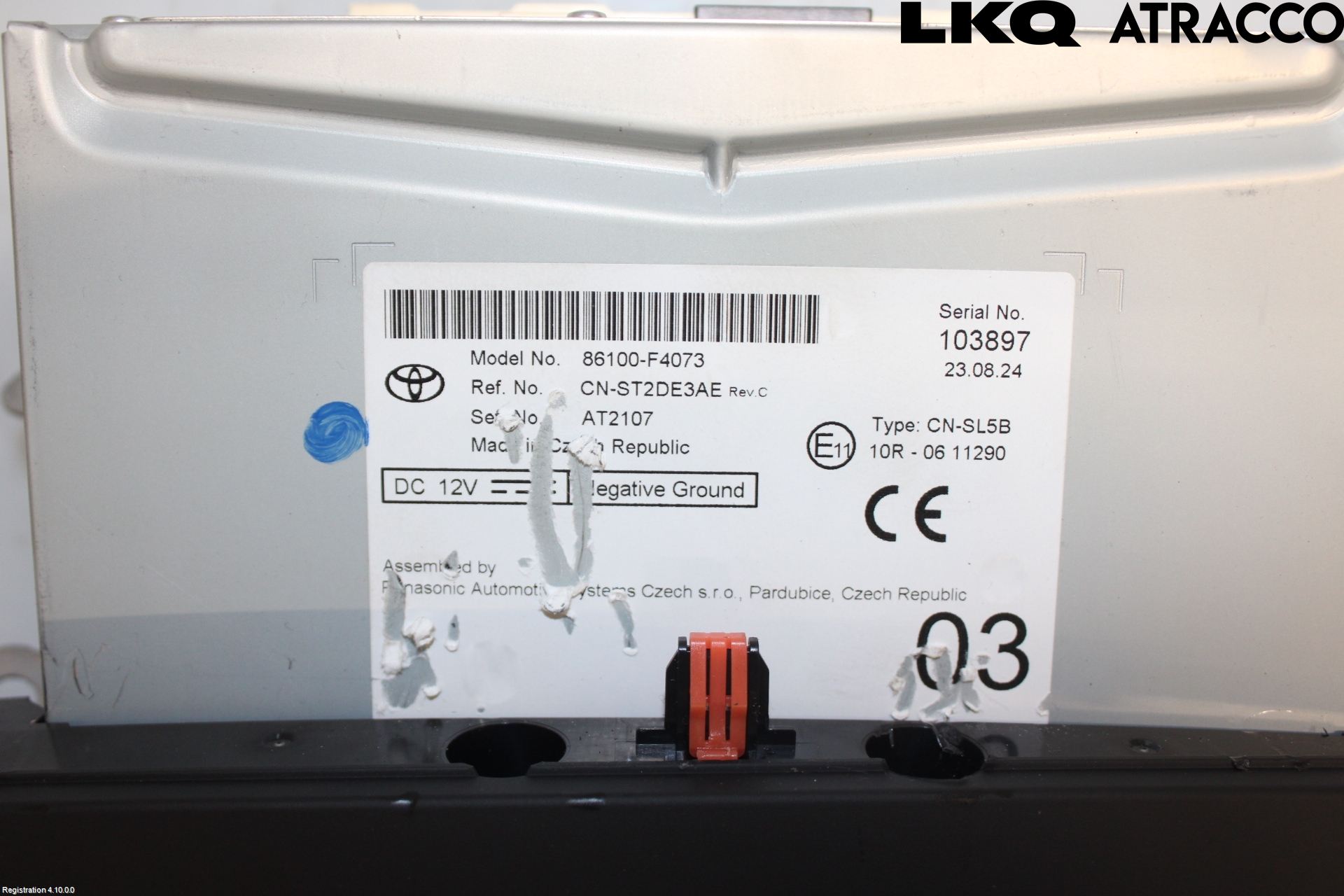Toyota C-HR 24- Stereo Radio Med Cd