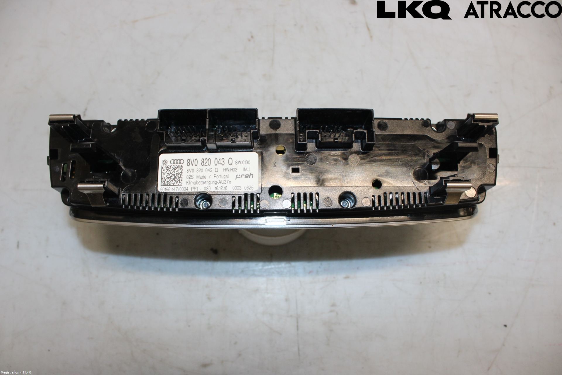 Audi A3/S3 8V 13-20 Varmeapparat Panel(Regulering)