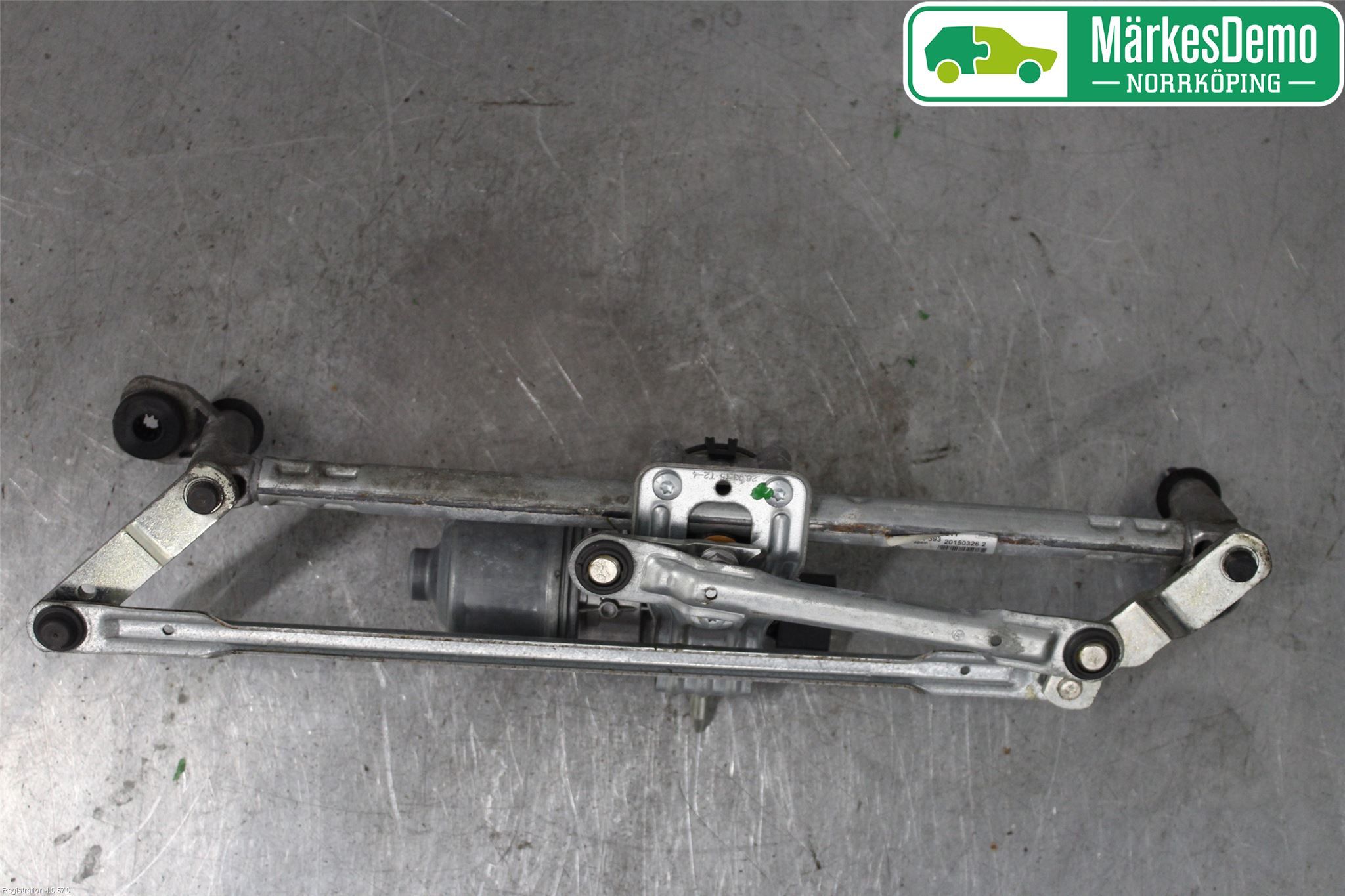 Volkswagen VW POLO 10-17 Viskeroverføring Frontrute