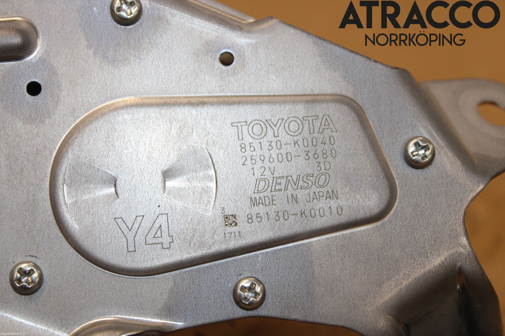 Toyota YARIS XP21 20- Viskermotor Bakluke