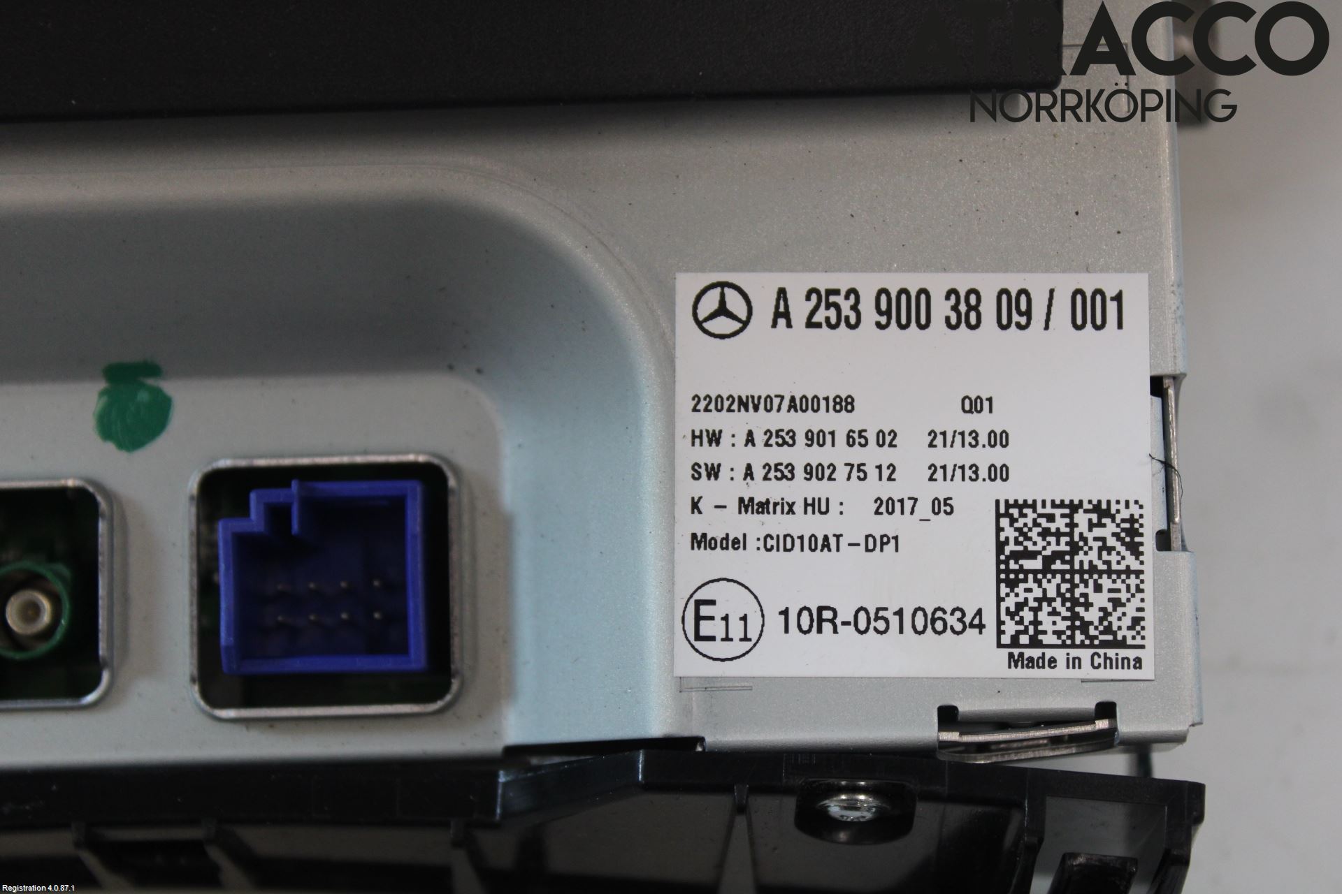 Mercedes-Benz MB GLC-KLASS (X253/C253) 15-22 Stereo Radio Med Cd