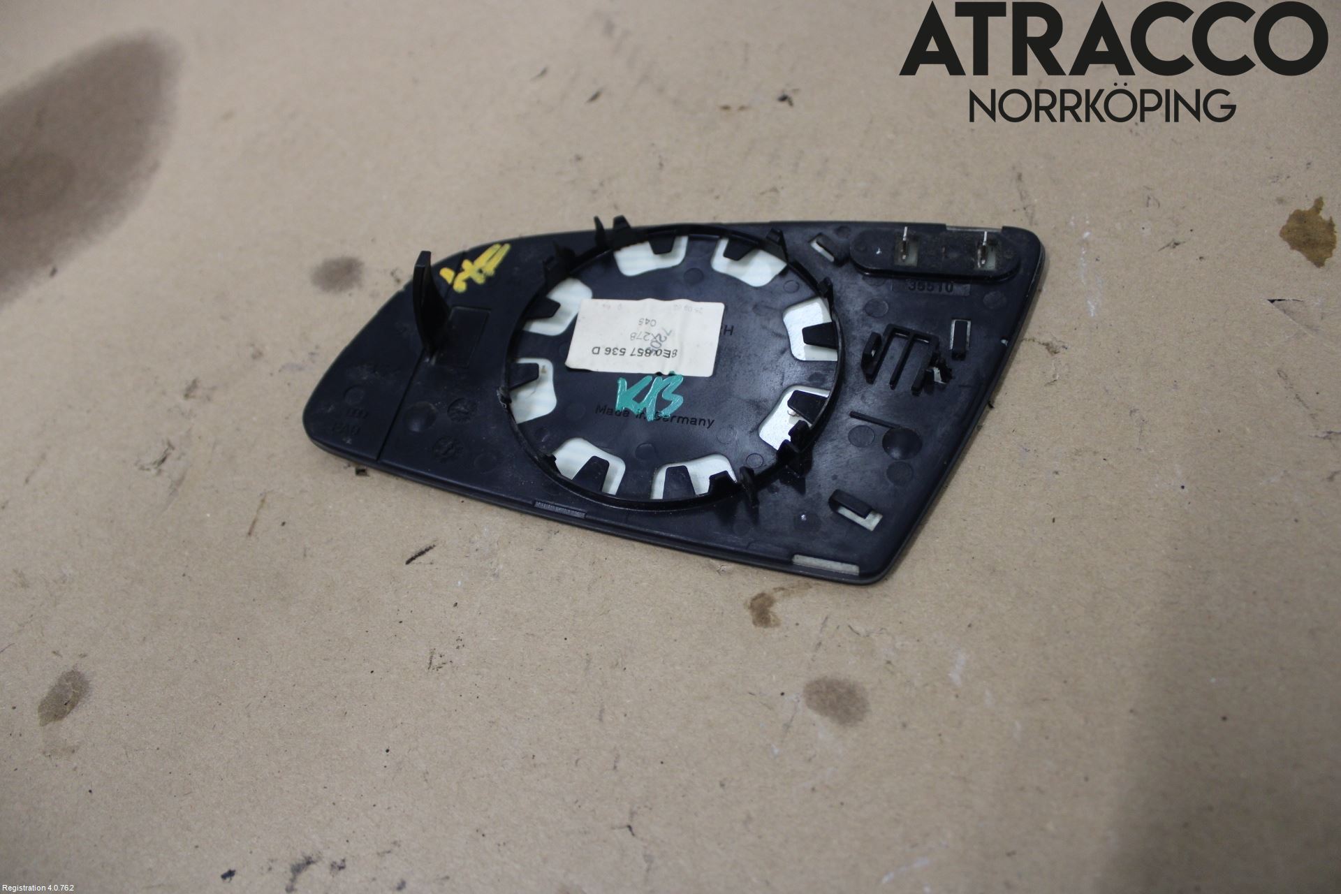 Audi A4/S4 01-05 Speil Glass H