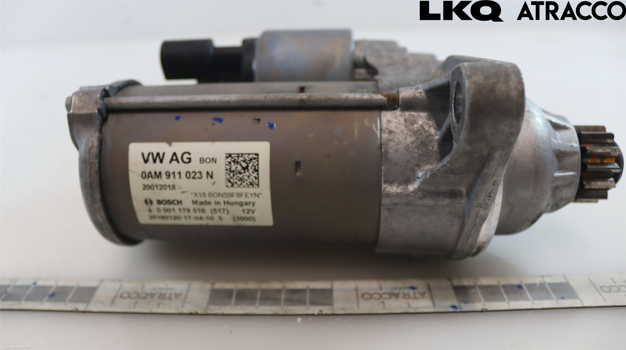 Volkswagen VW PASSAT 15-19 Startmotor
