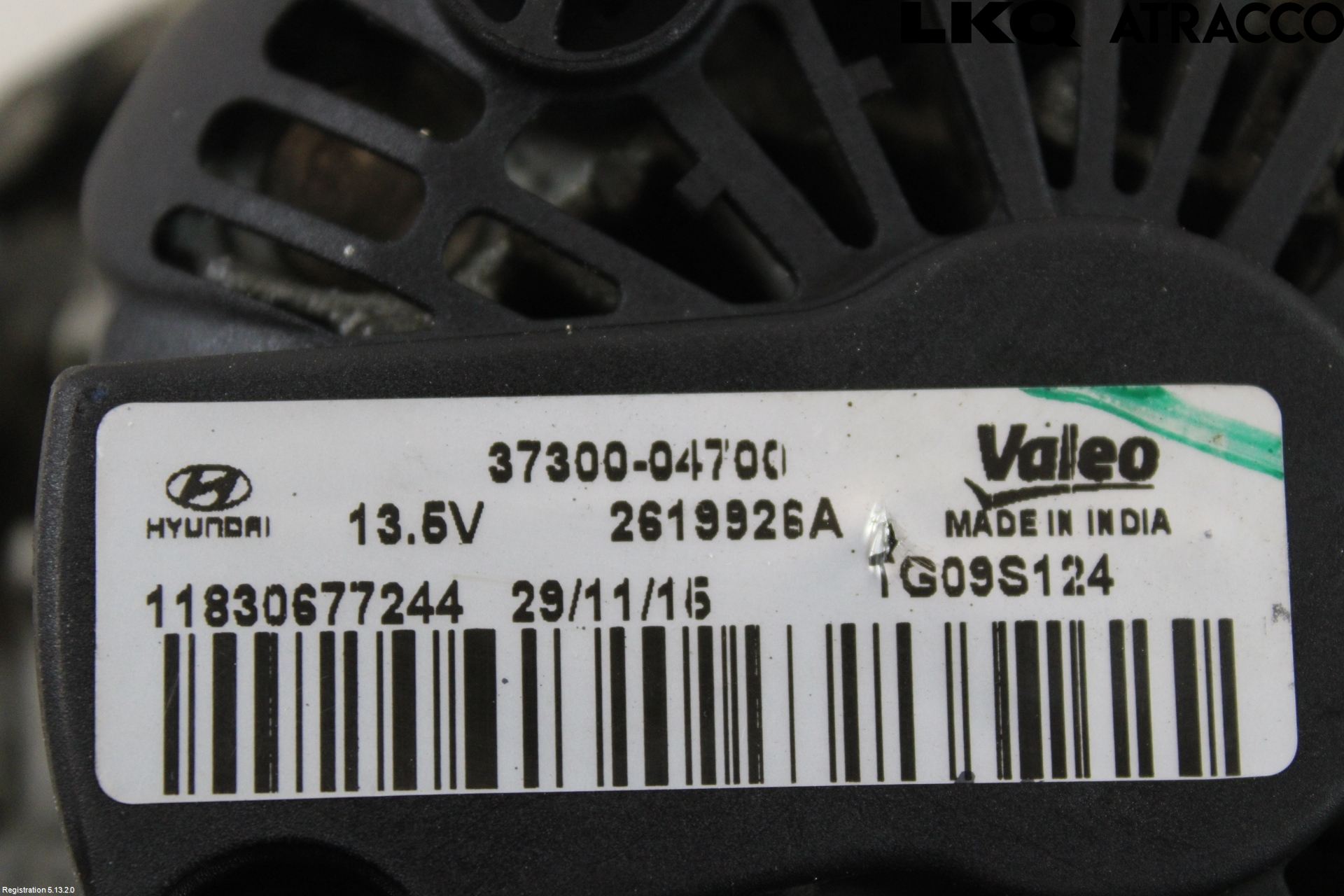 Hyundai i10 BA 14-16 Dynamo
