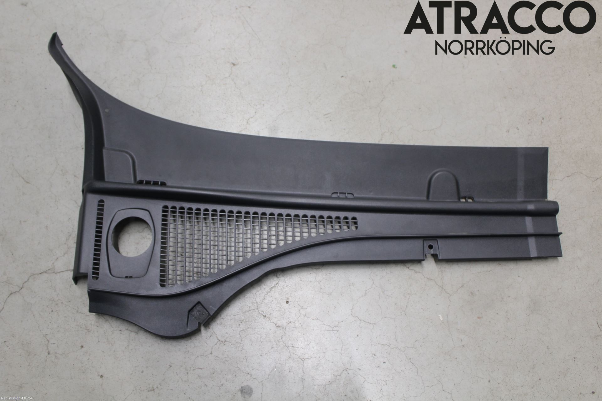 Skoda SUPERB 09-15 Visker Deksel-Grill-Under Frr