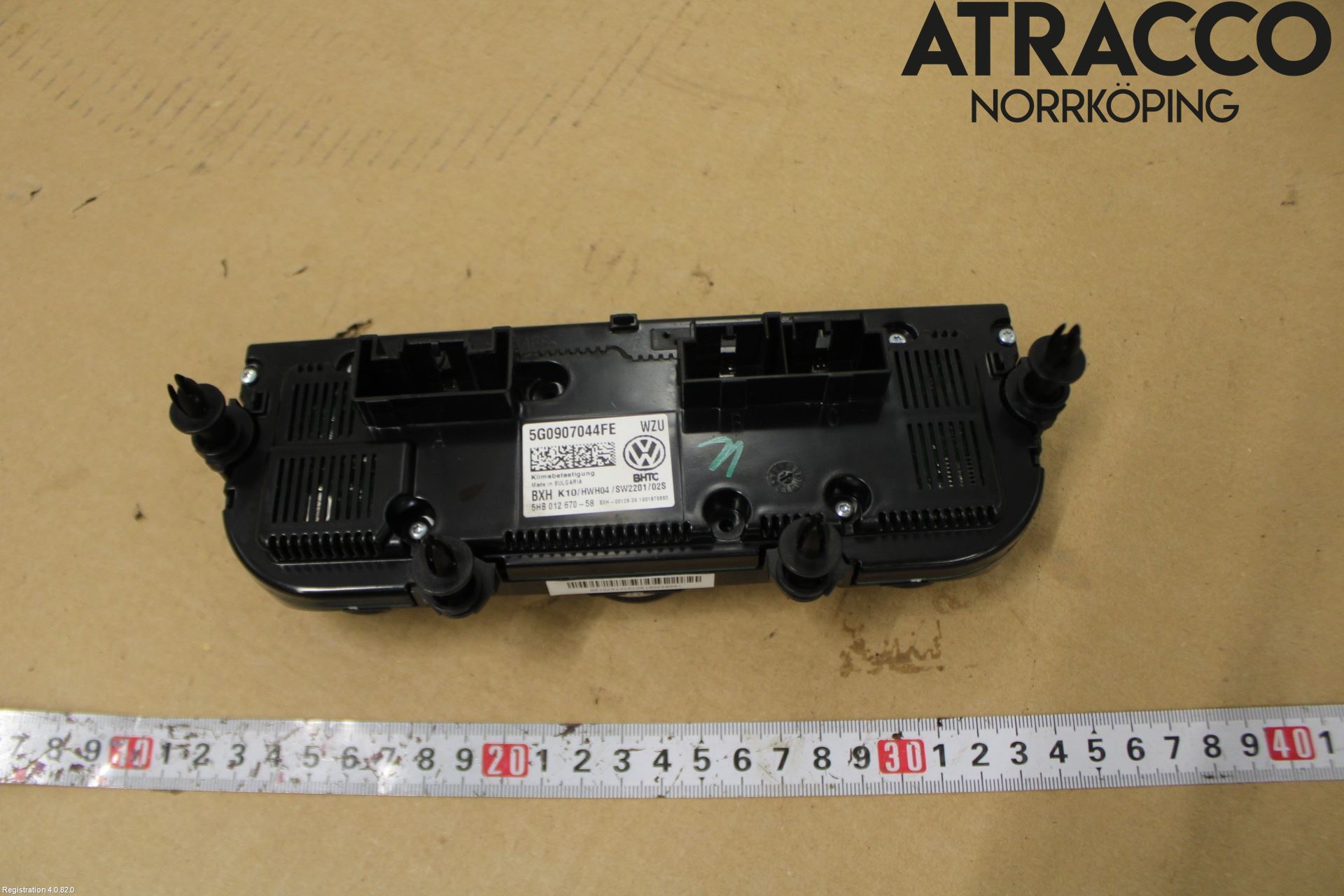 Volkswagen VW T-ROC 18- Varmeapparat Panel(Regulering)