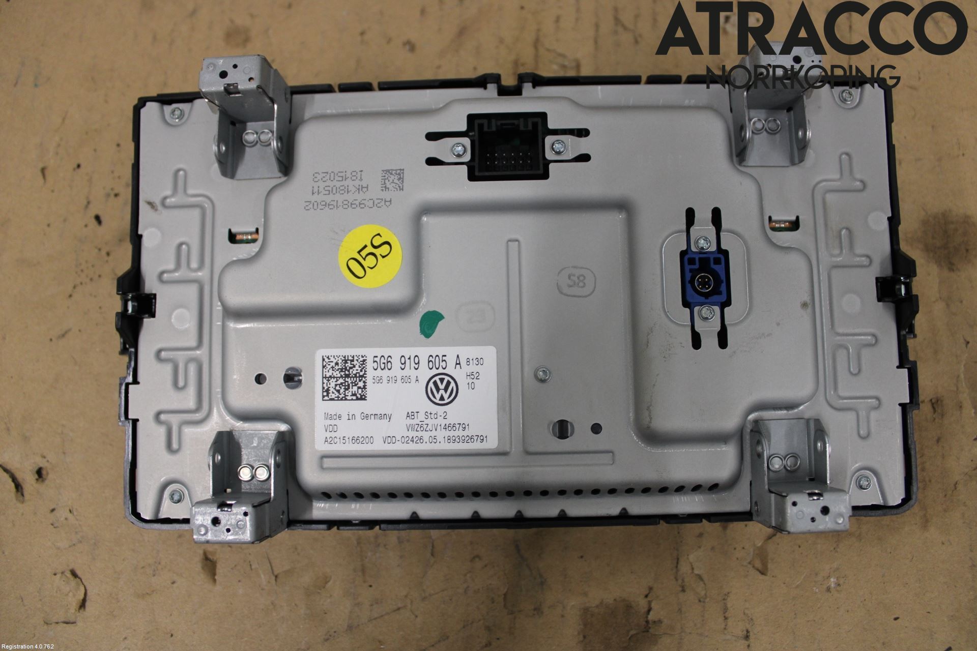 Volkswagen VW PASSAT 15-19 Multifunktionsdisplay