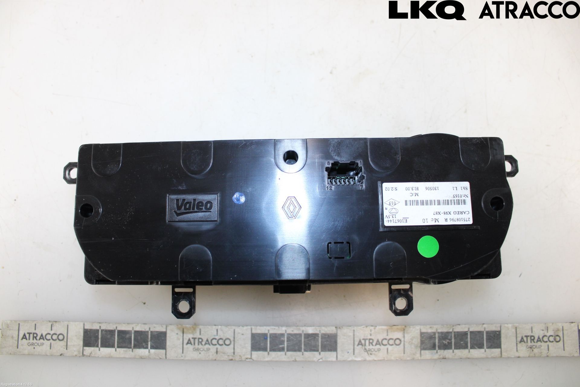 Renault CAPTUR 13-19 Varmeapparat Panel(Regulering)