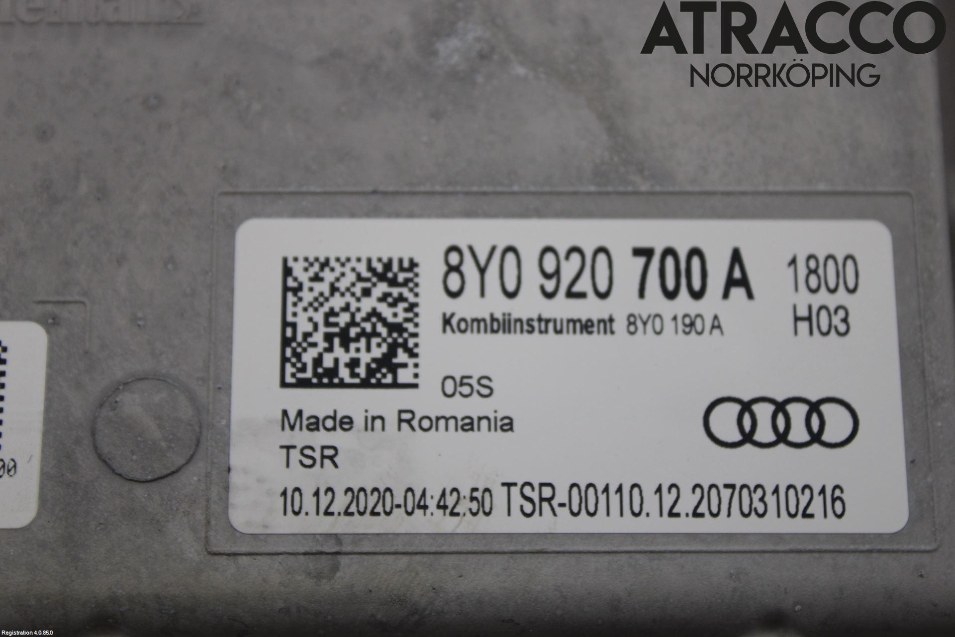 Audi A3/S3 8Y 21- Instr Kombinert