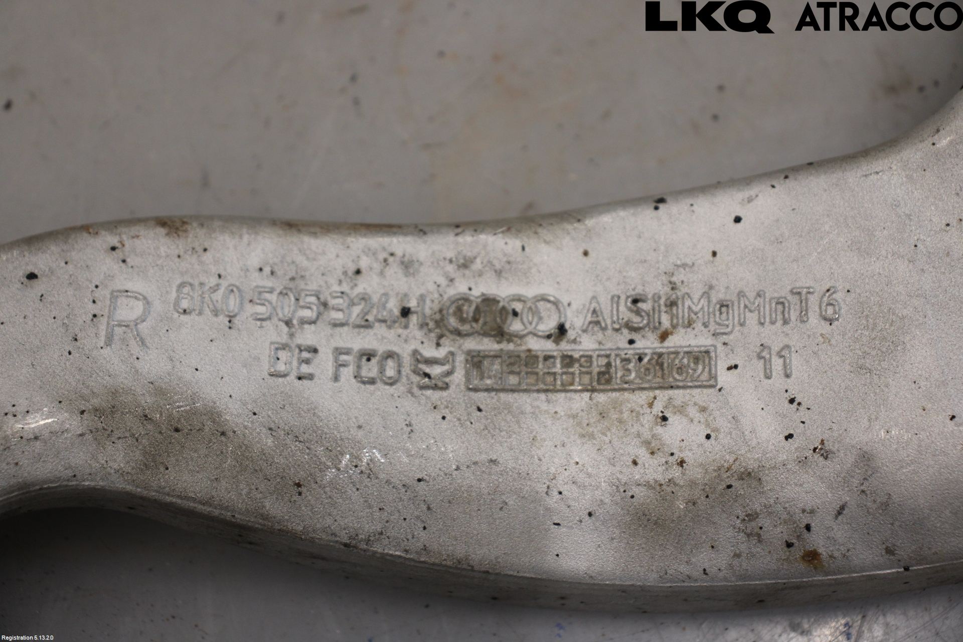 Audi A4 12-15 Bærearm Bak Høyre Øvre