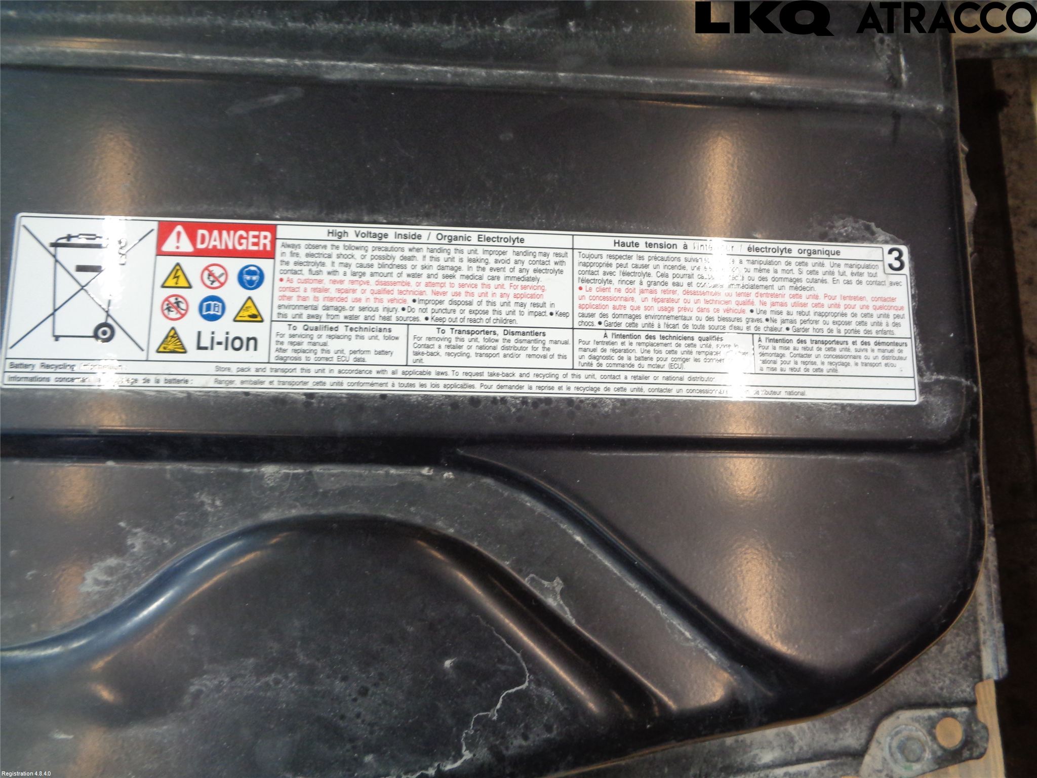 Toyota bZ4X EA10 22- Hybrid Batteri