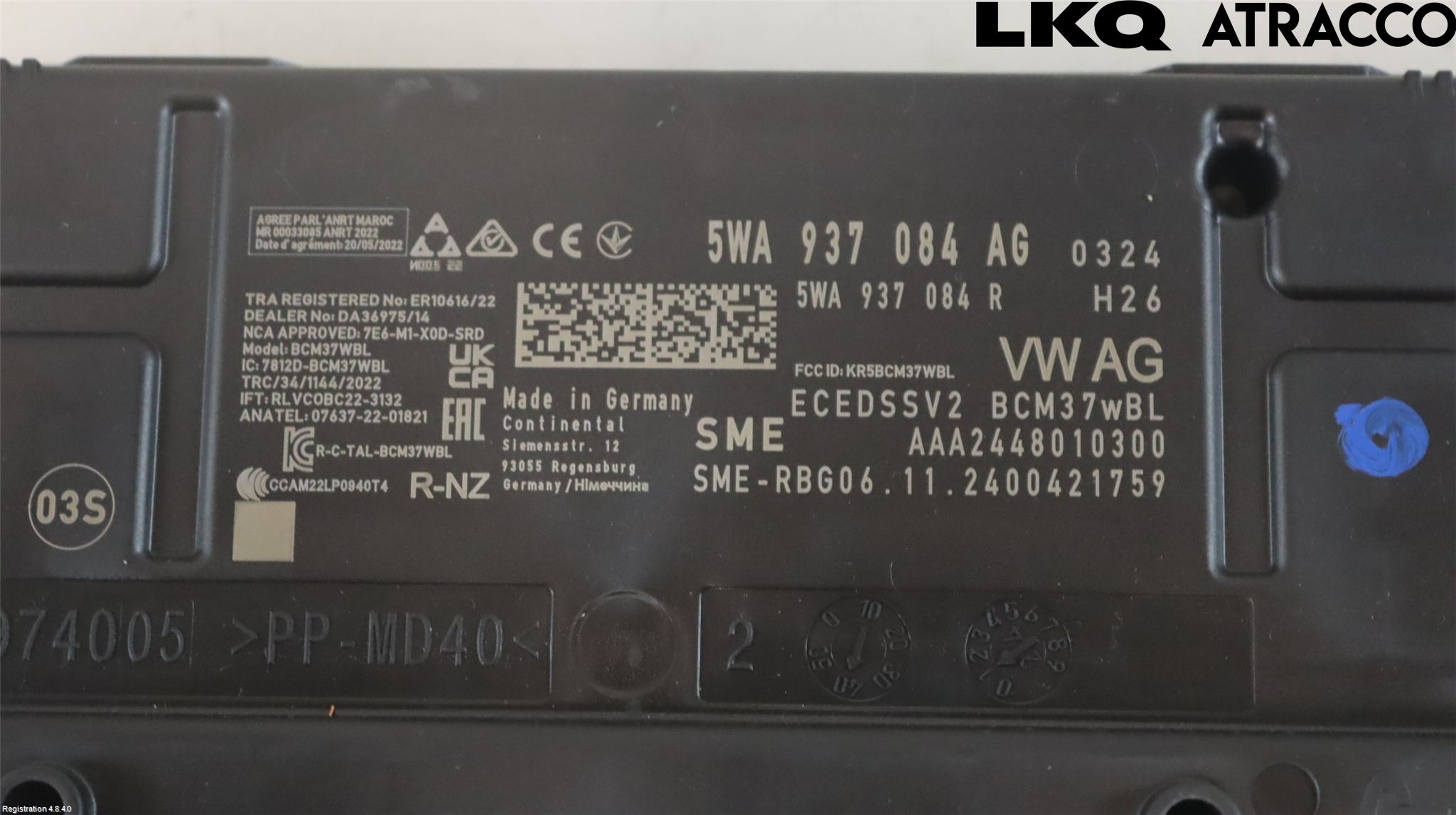 Volkswagen VW PASSAT 24- Styreenhet Klima