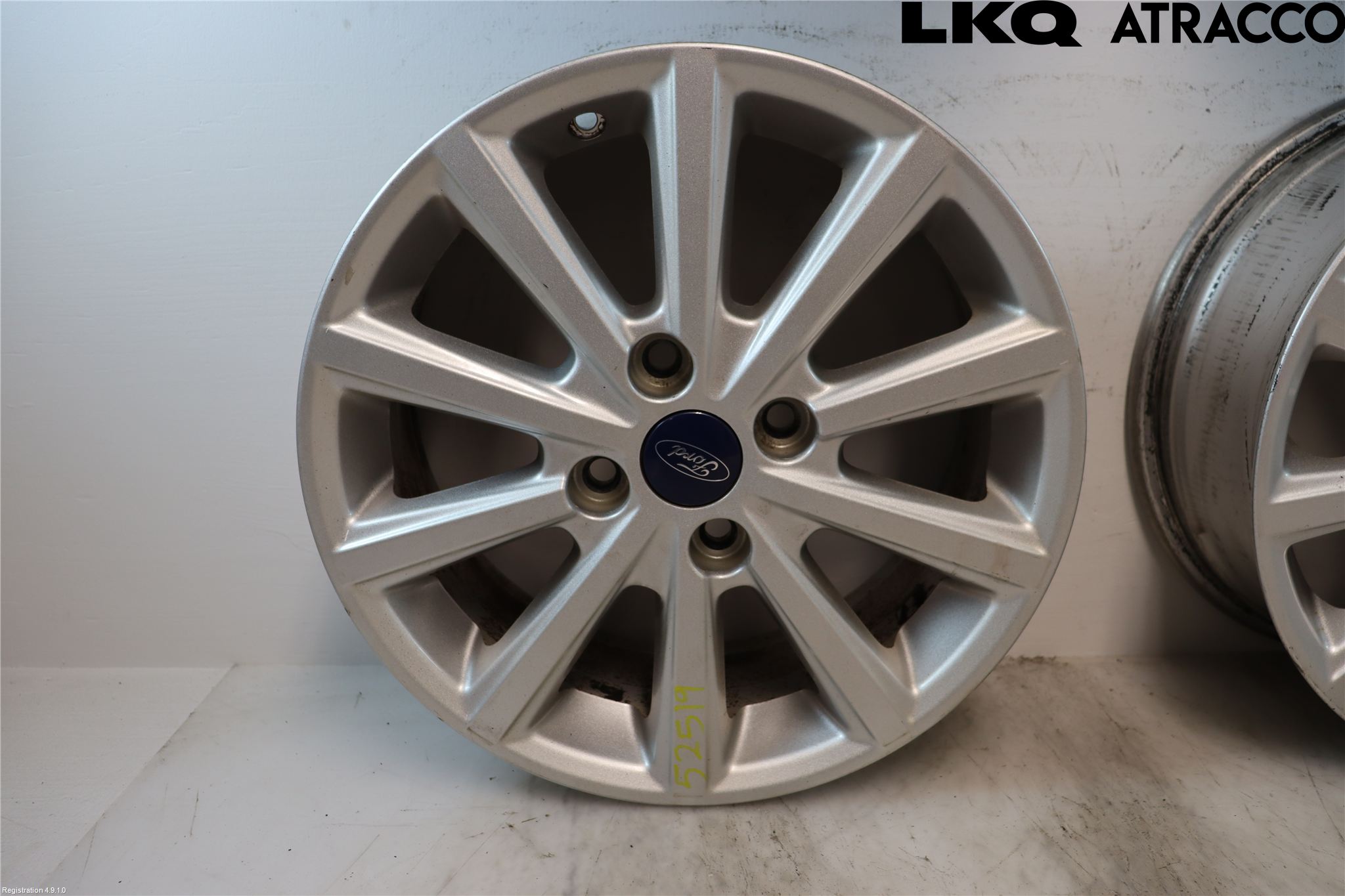 Ford FIESTA 13-17 Felg Aluminium Sett 4Stk