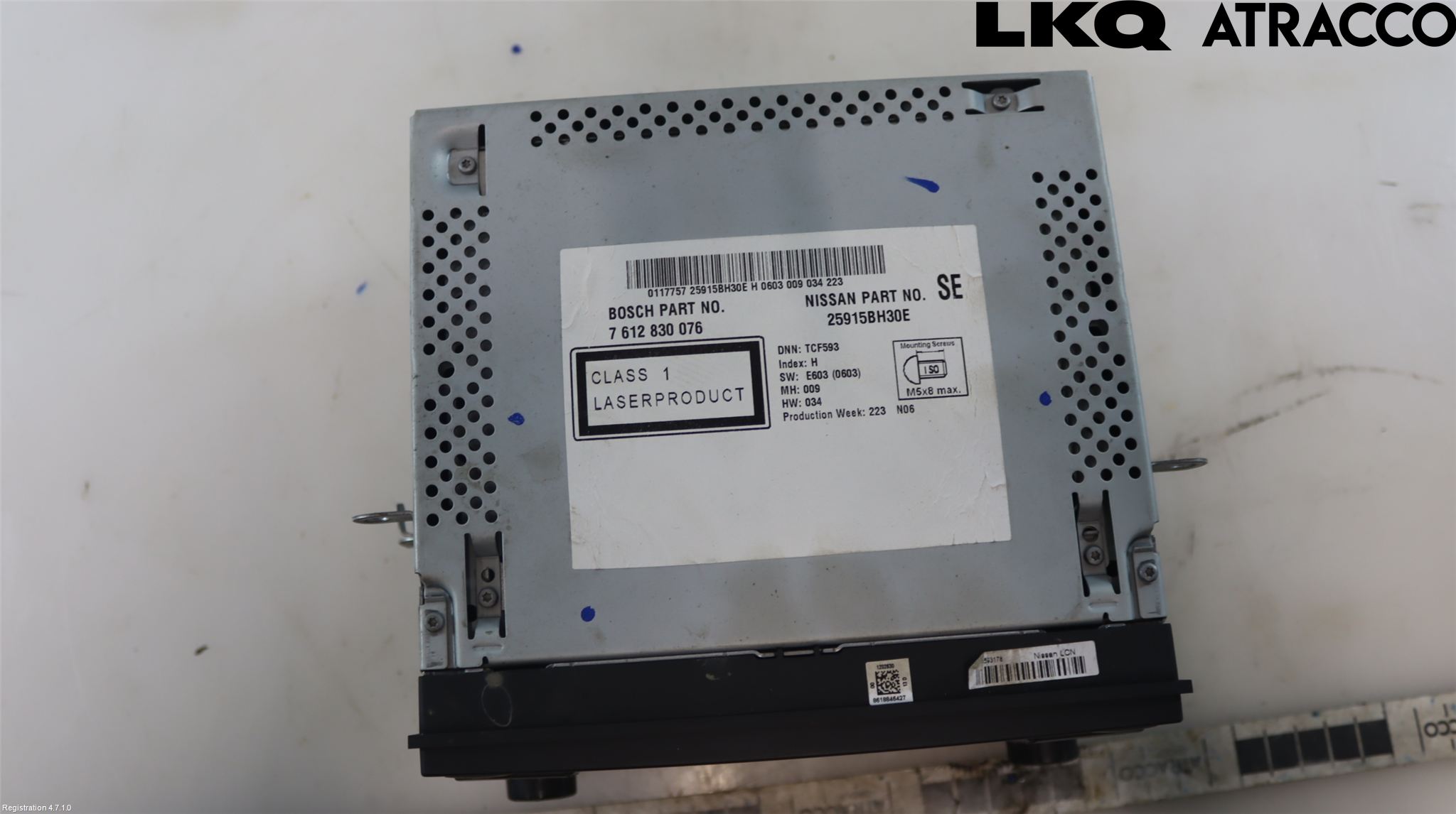 Nissan QASHQAI 10-14 Stereo Radio Med Cd