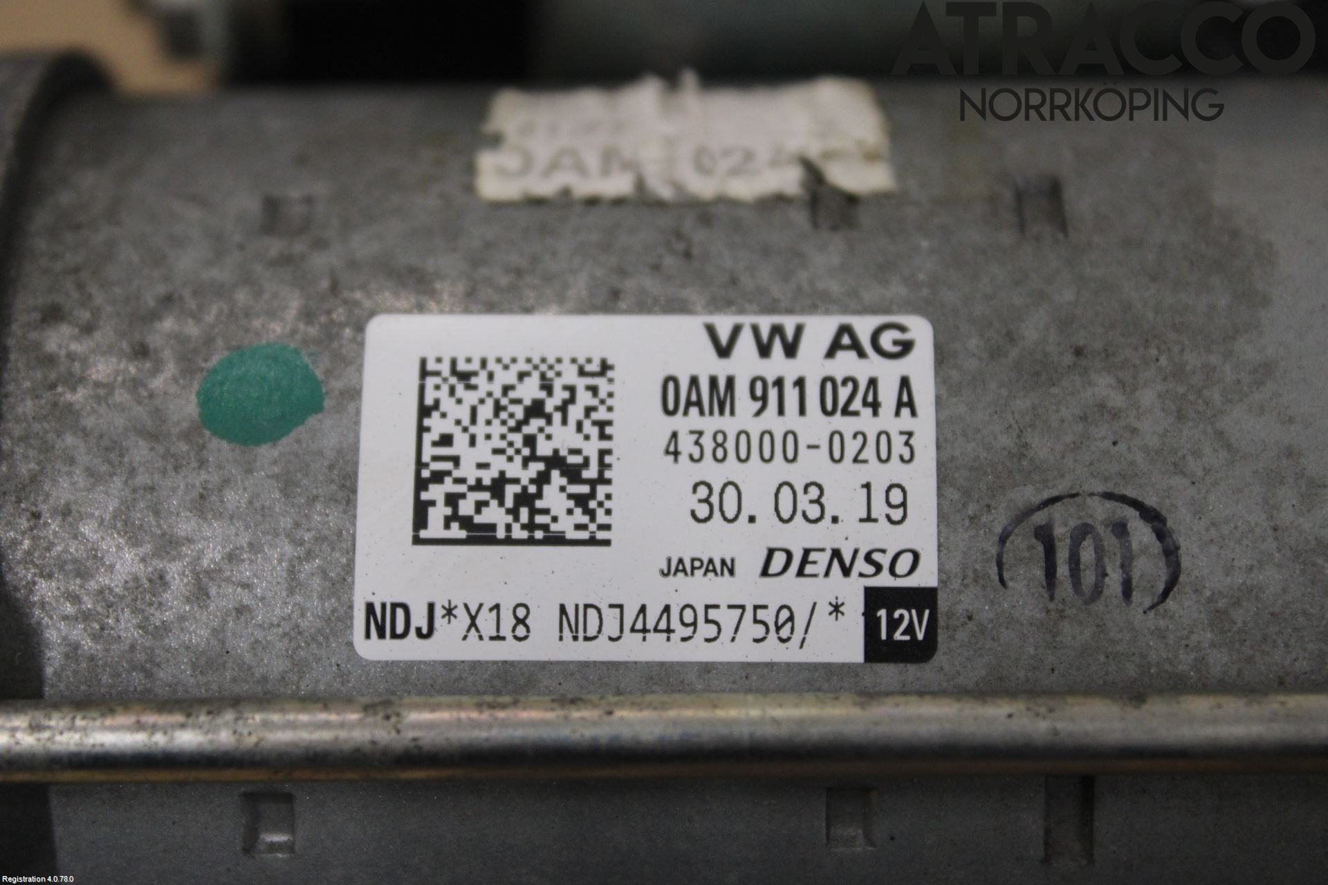 Volkswagen VW GOLF / E-GOLF VII 13-20 Startmotor