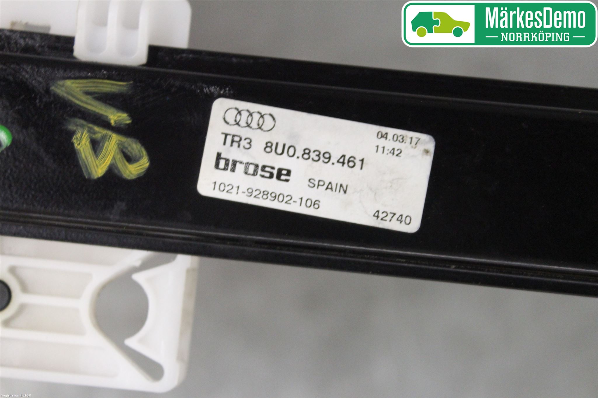 Audi Q3 8U 12-18 Vindusheis El Komp
