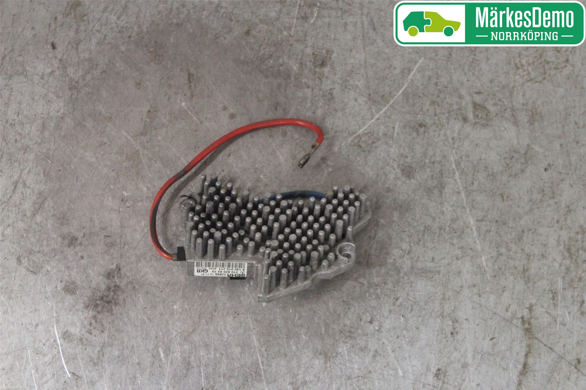 Mercedes-Benz MB E-KLASS (W210) 96-03 Varmeapparat Viftemotstand