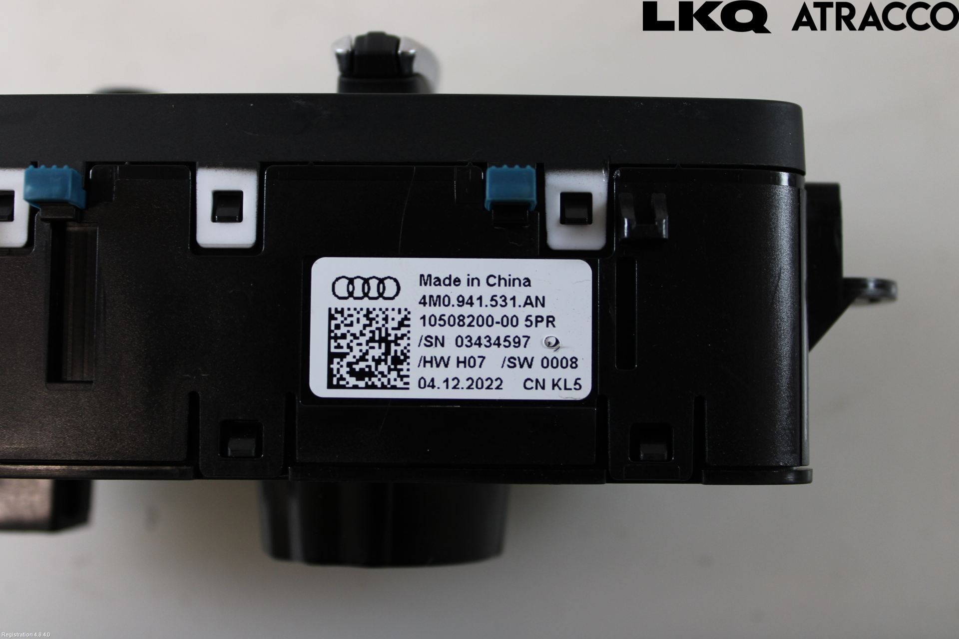 Audi A4/S4 B9 20- Bryter Hovedlys