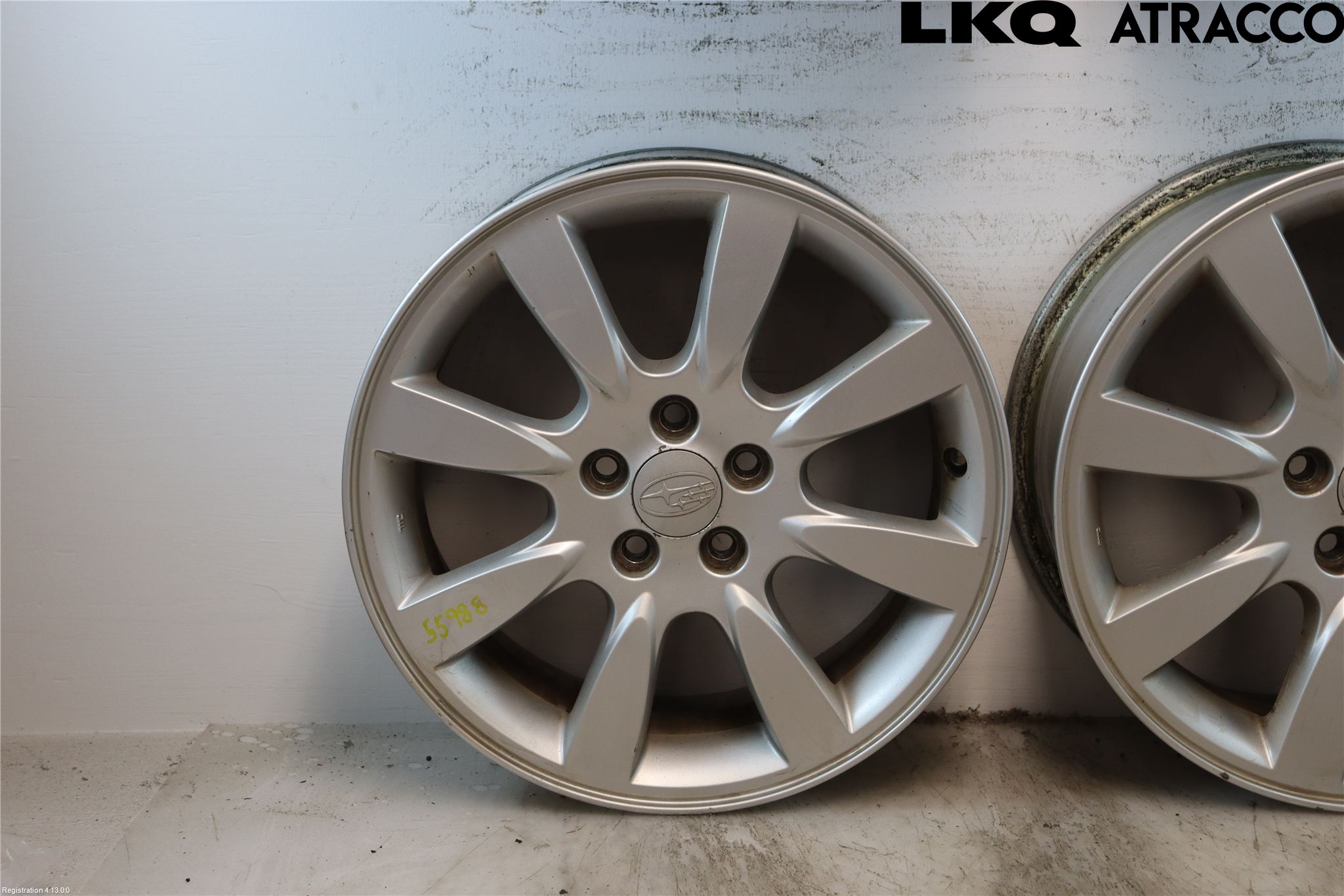 Subaru LEGACY 10-14 Felg Aluminium Sett 4Stk