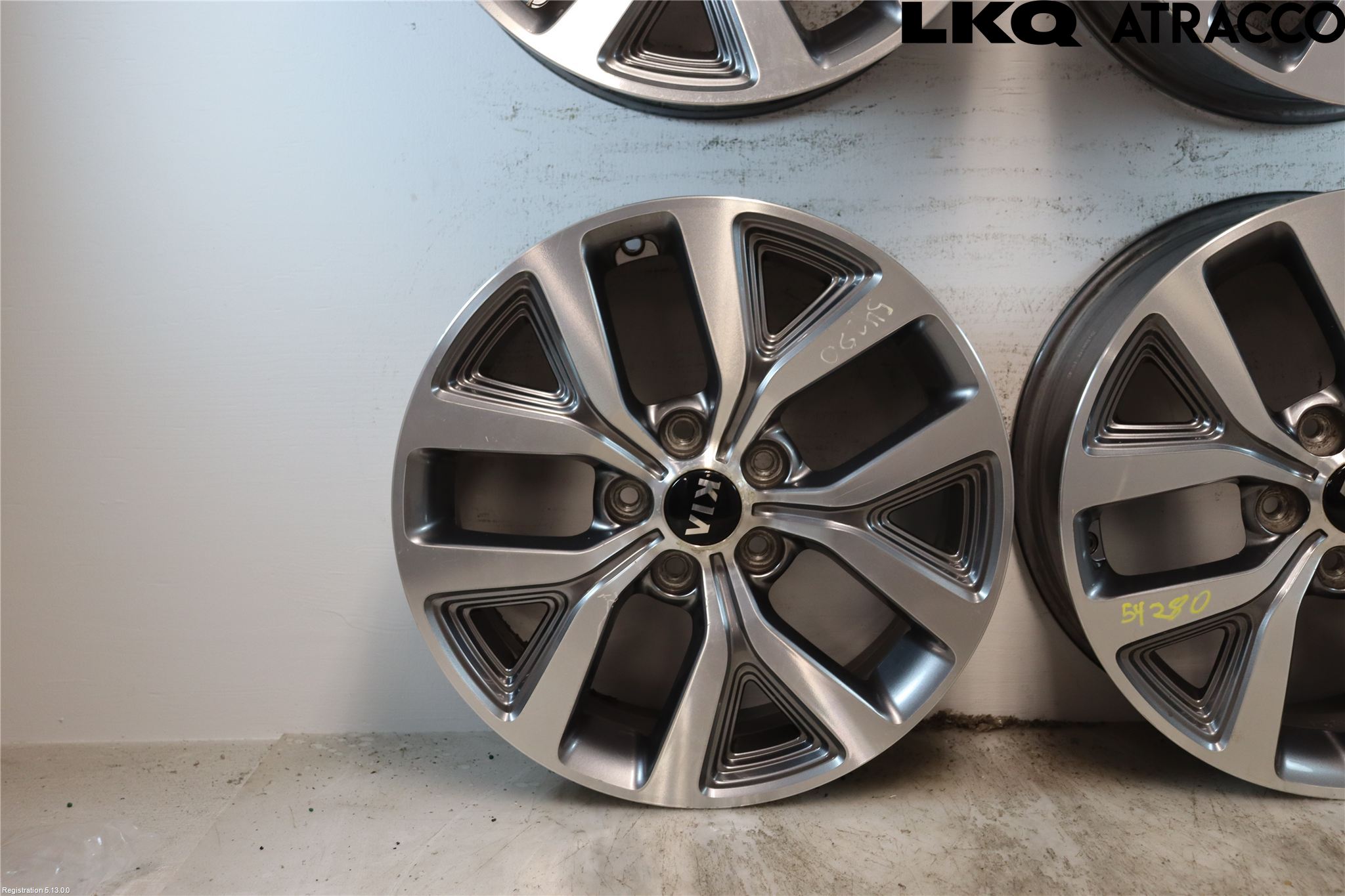 Kia SPORTAGE (SL) 11-15 Felg Aluminium Sett 4Stk