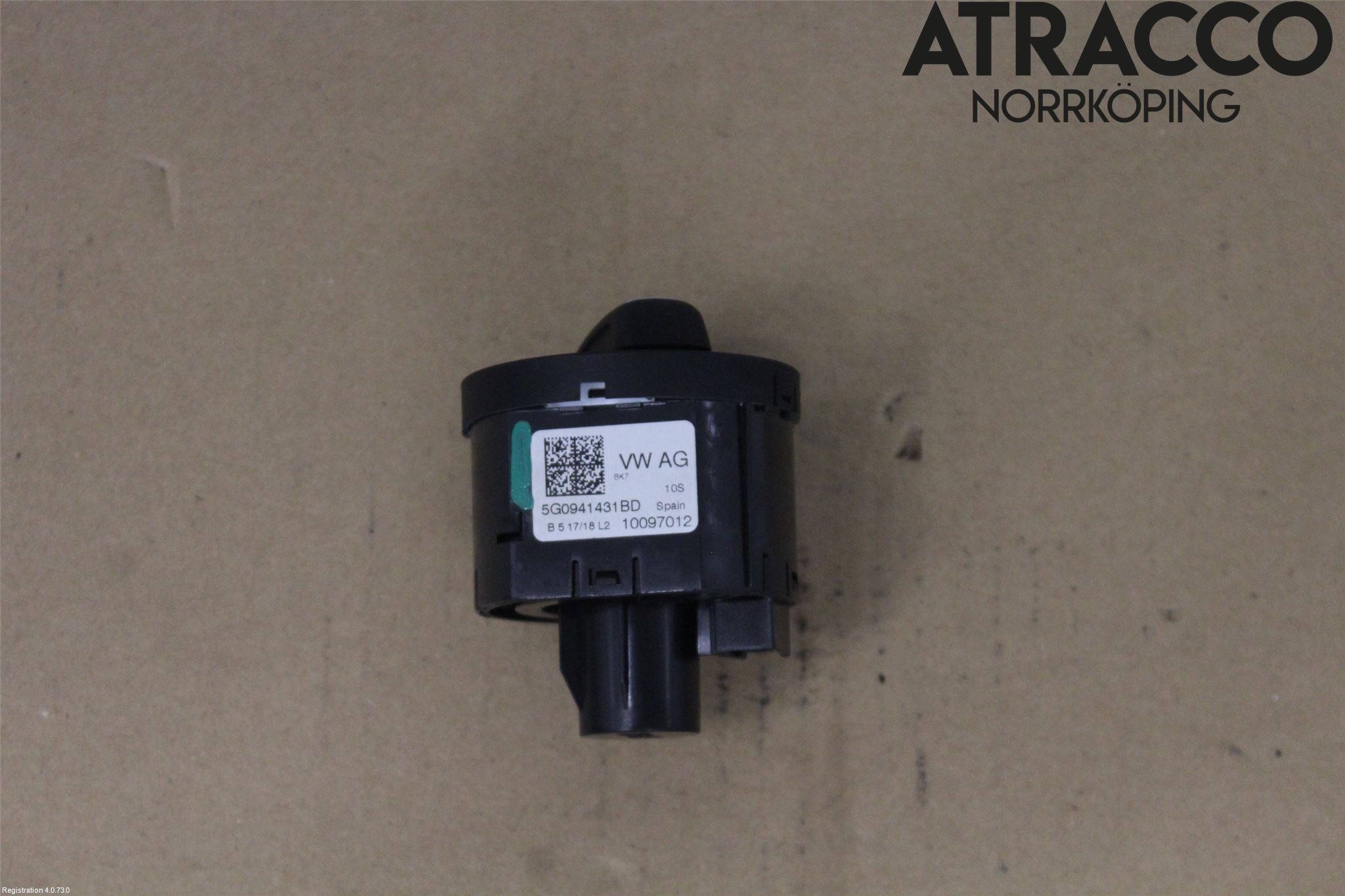 Volkswagen VW GOLF / E-GOLF VII 13-20 Bryter Hovedlys