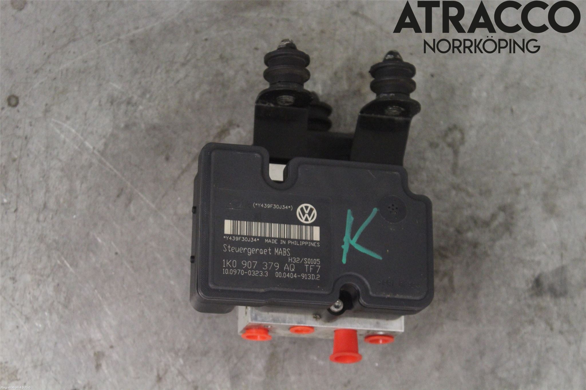 Volkswagen VW GOLF VI 09-13 Abs Hydraulikkaggregat
