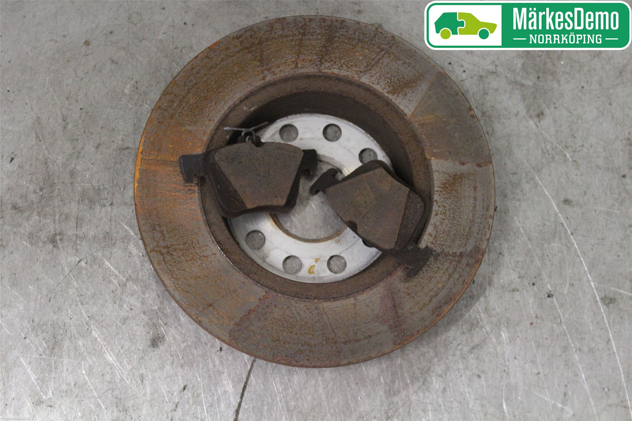 Volkswagen VW GOLF / E-GOLF VII 13-20 Bremseskive Bak