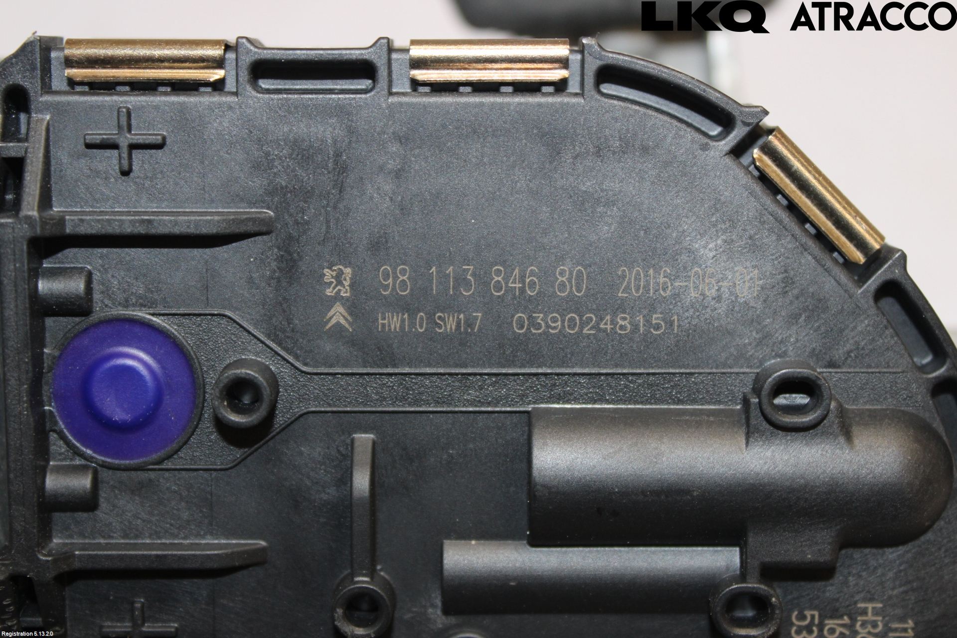 Citroen C4 PICASSO 14-18 Viskermotor Frontrute