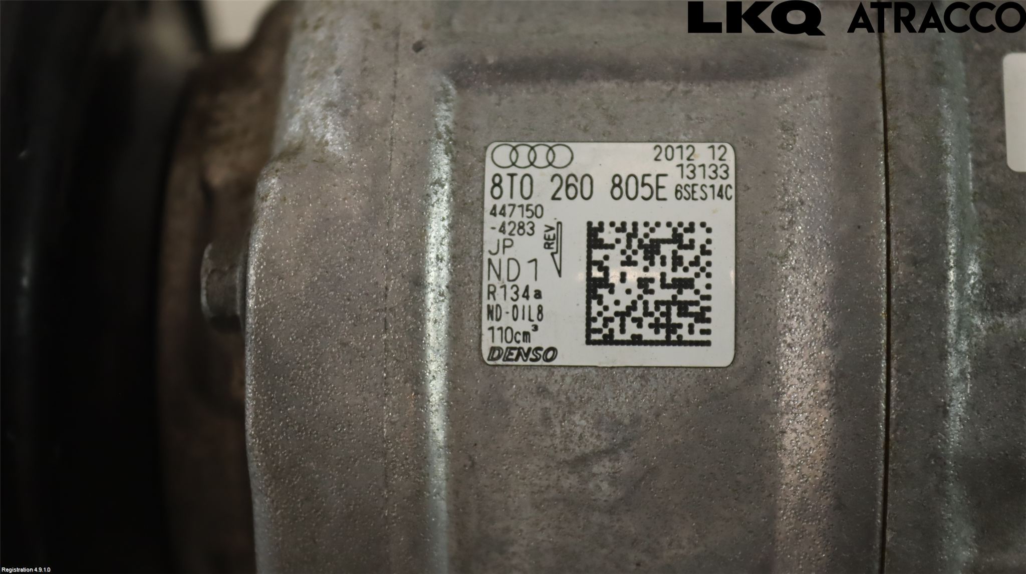Audi A5 07-16 Varme Ac Kompressor