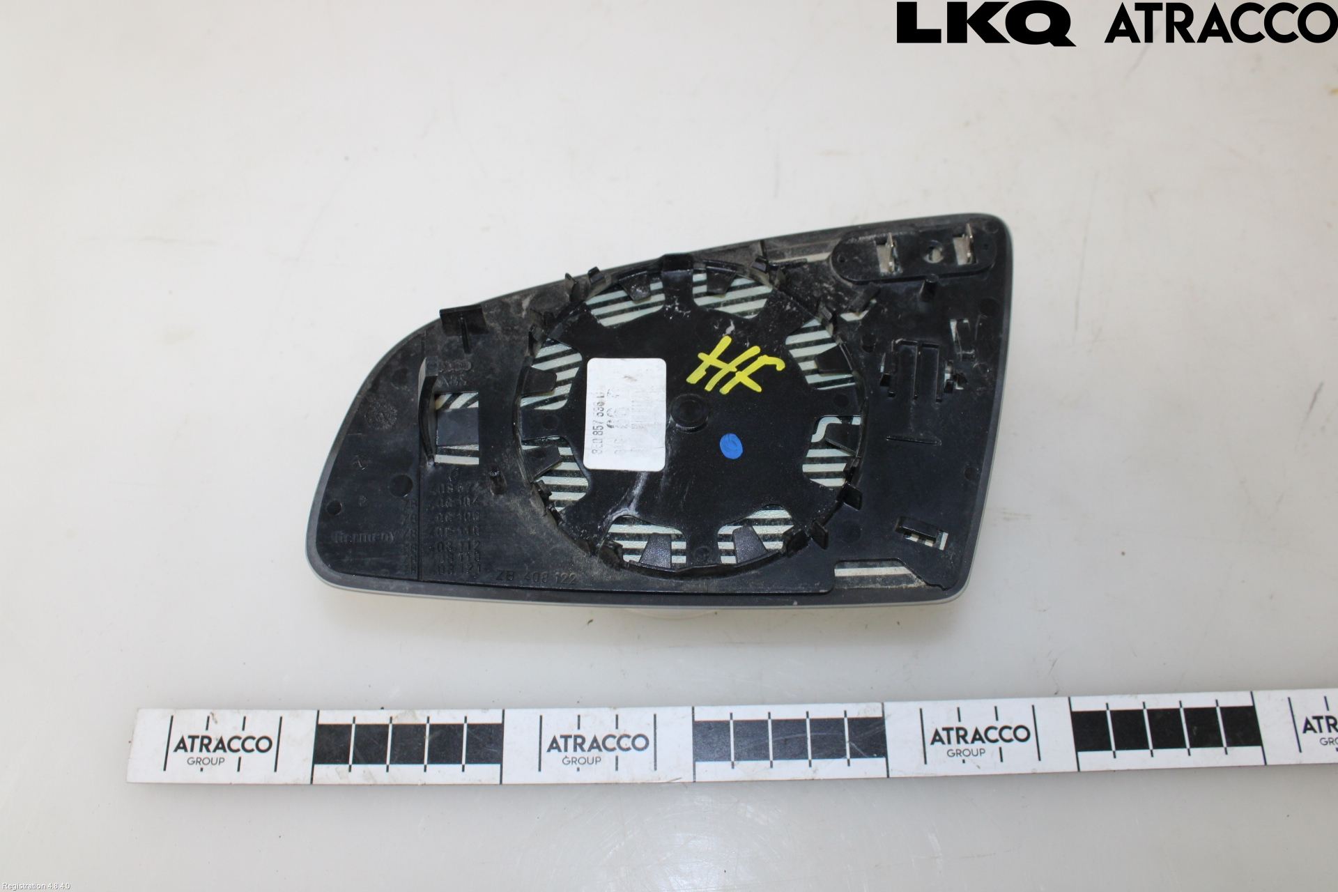 Audi A4/S4 05-07 Speil Glass H