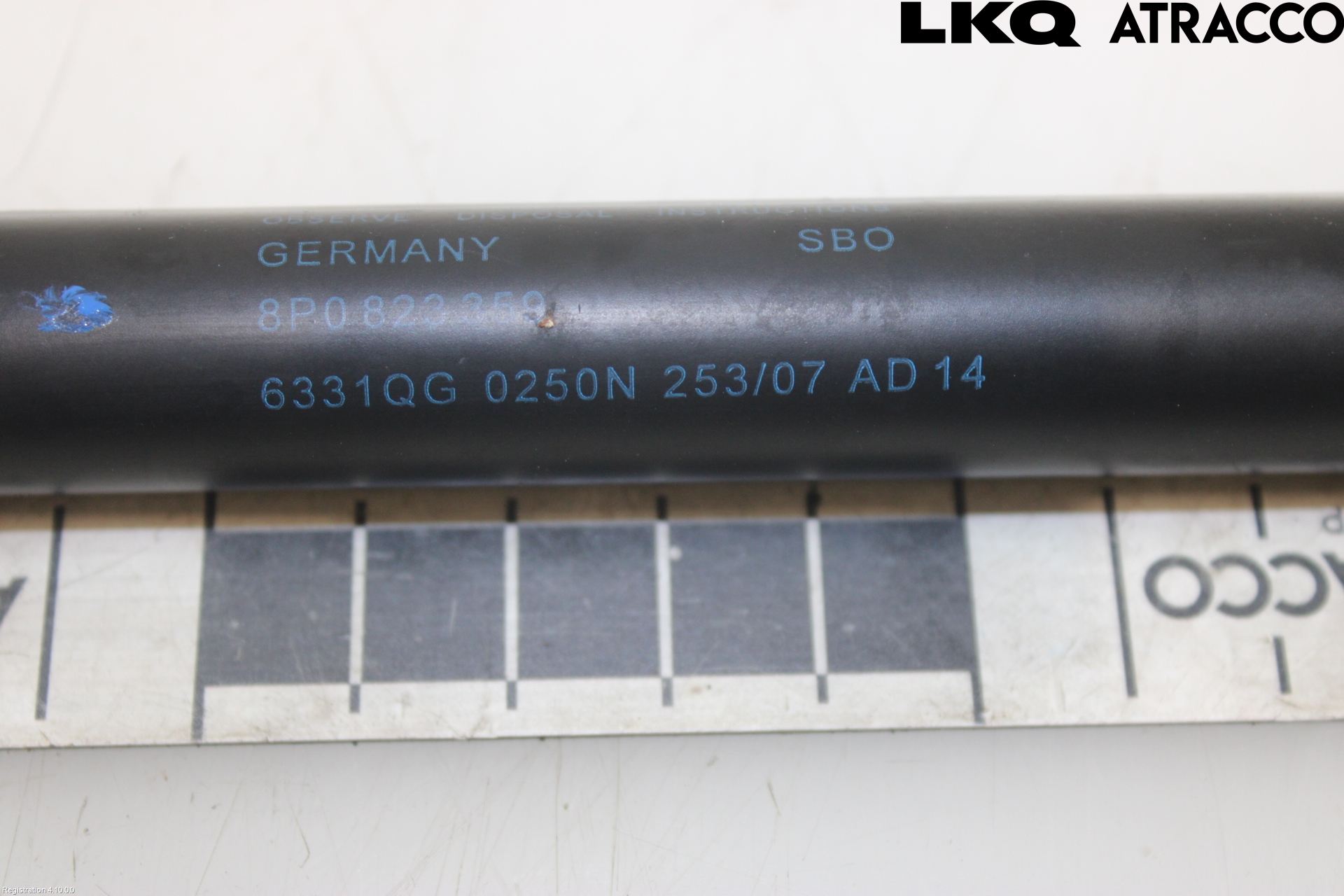 Audi A3/S3 05-13 Panser Demper-Gassfjær