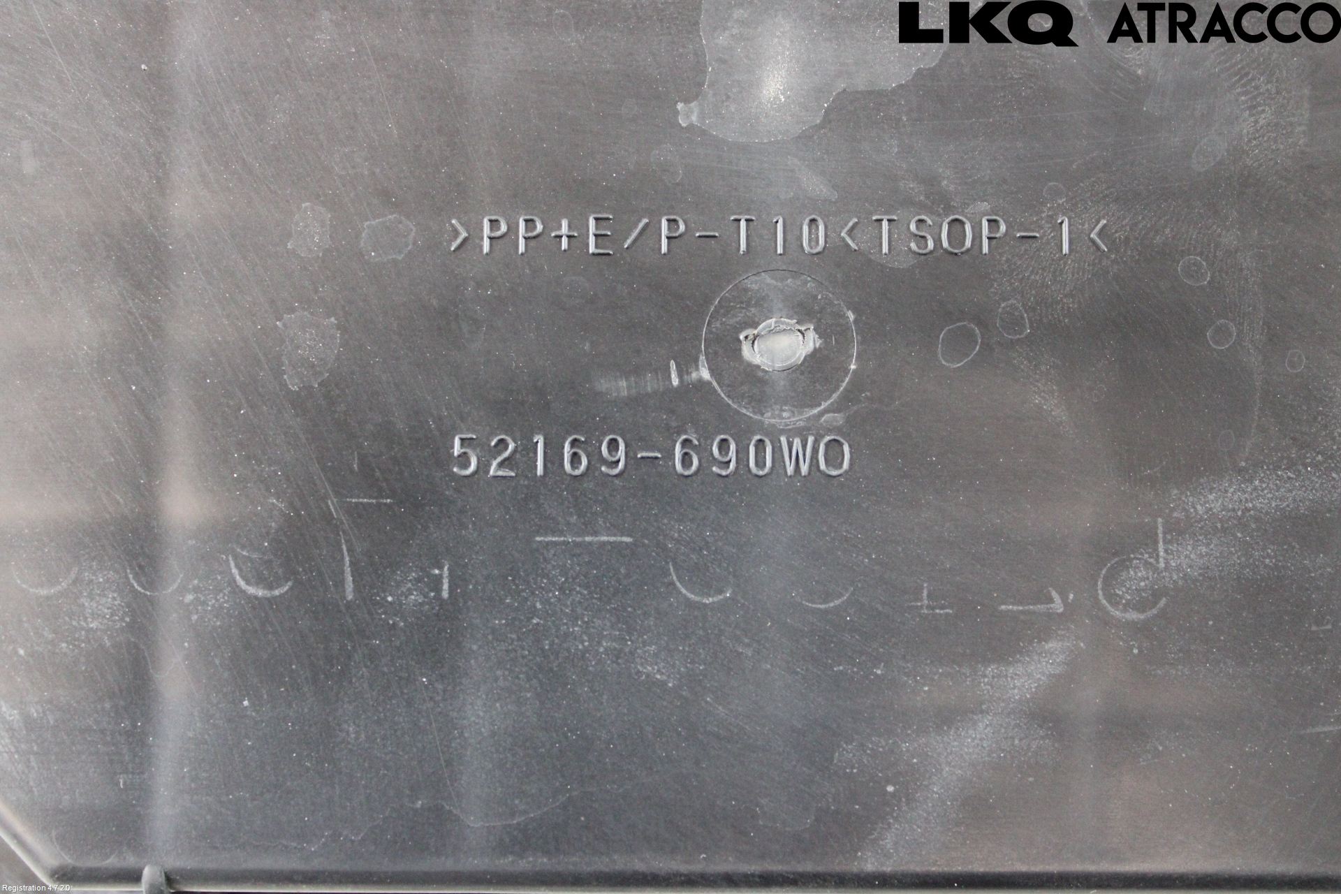 Toyota PRIUS NWH20 04-08 Støtfanger Bak Deform Element