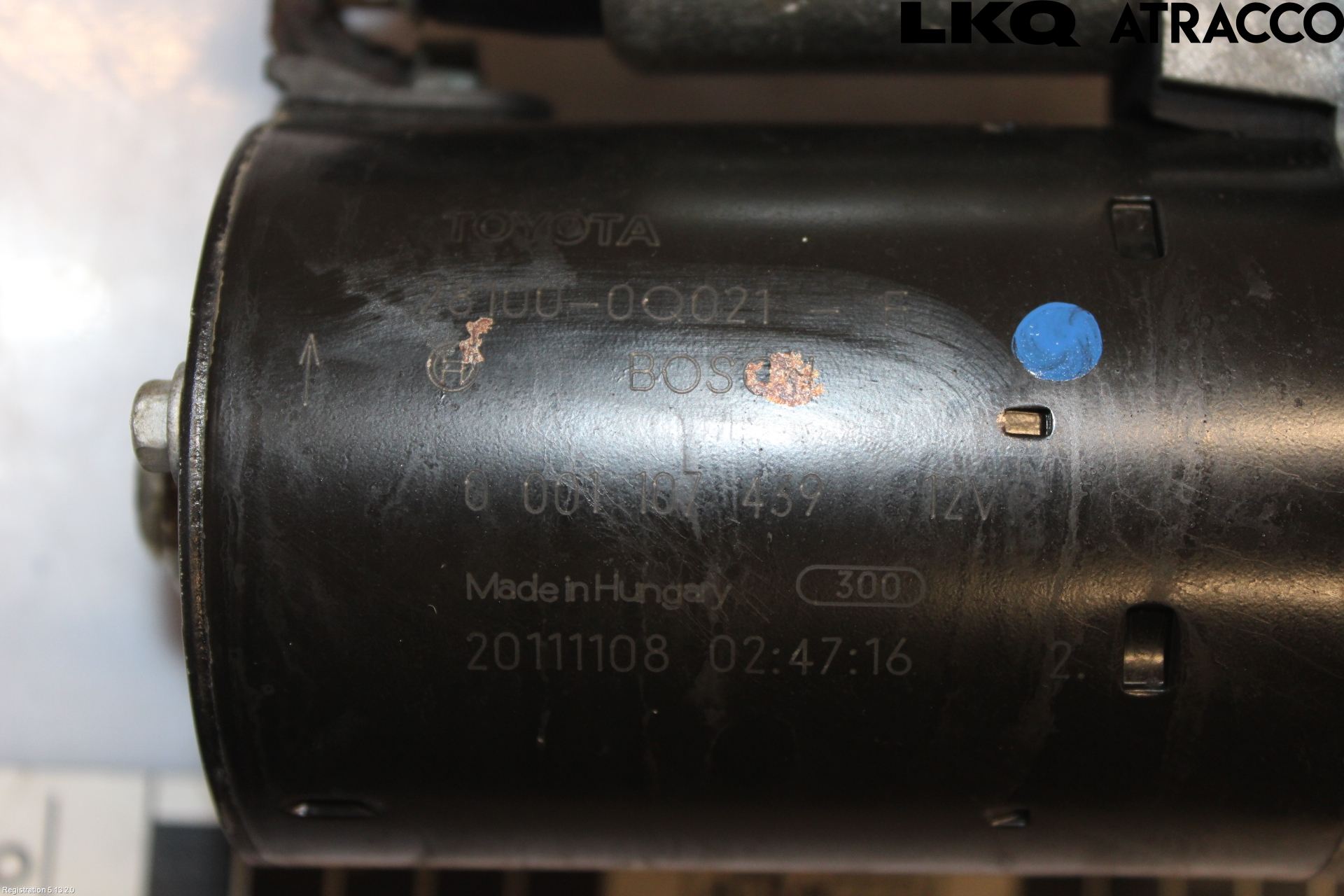 Toyota AYGO 06-14 Startmotor