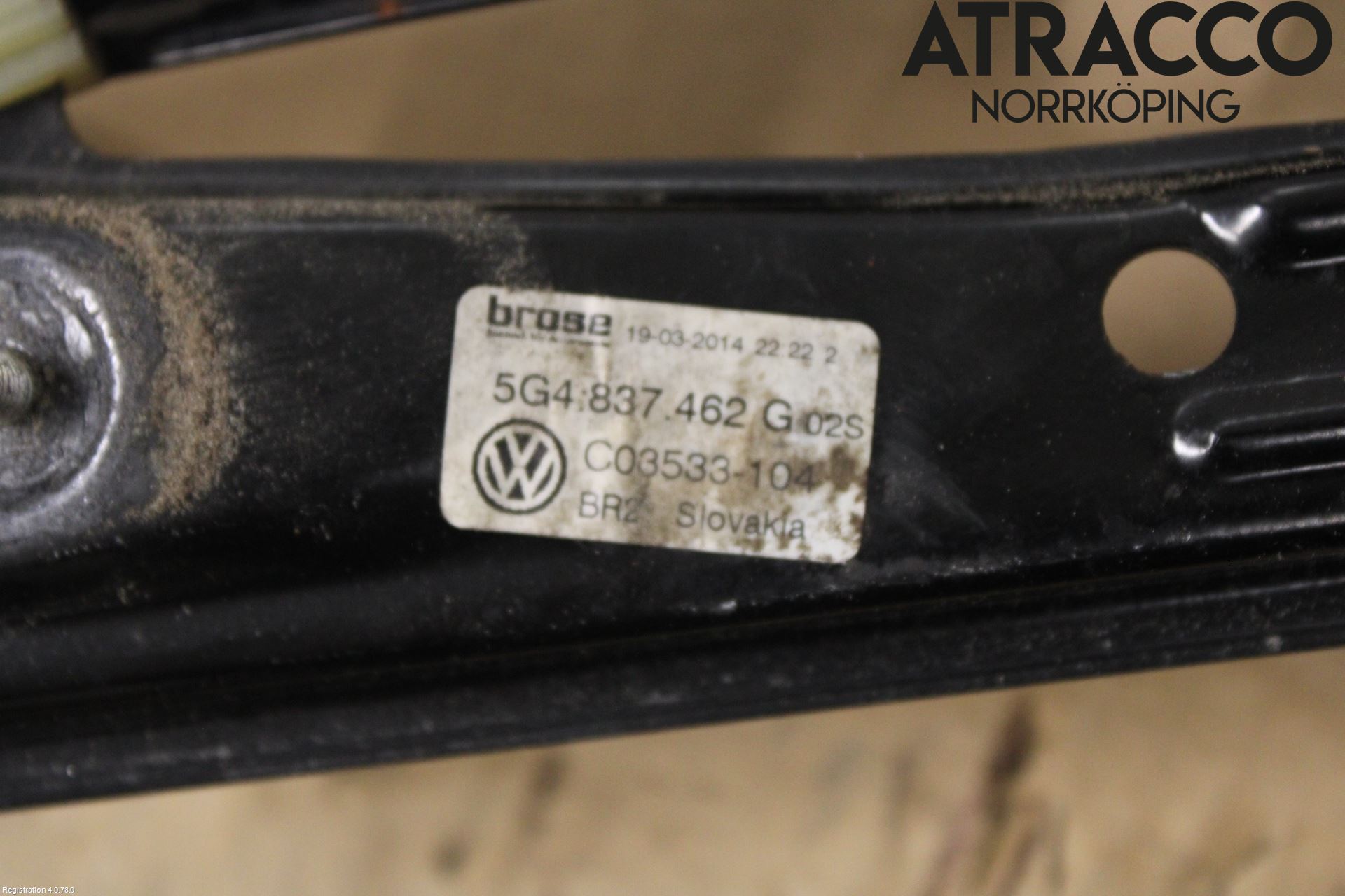 Volkswagen VW GOLF / E-GOLF VII 13-20 Vindusheis El Komp