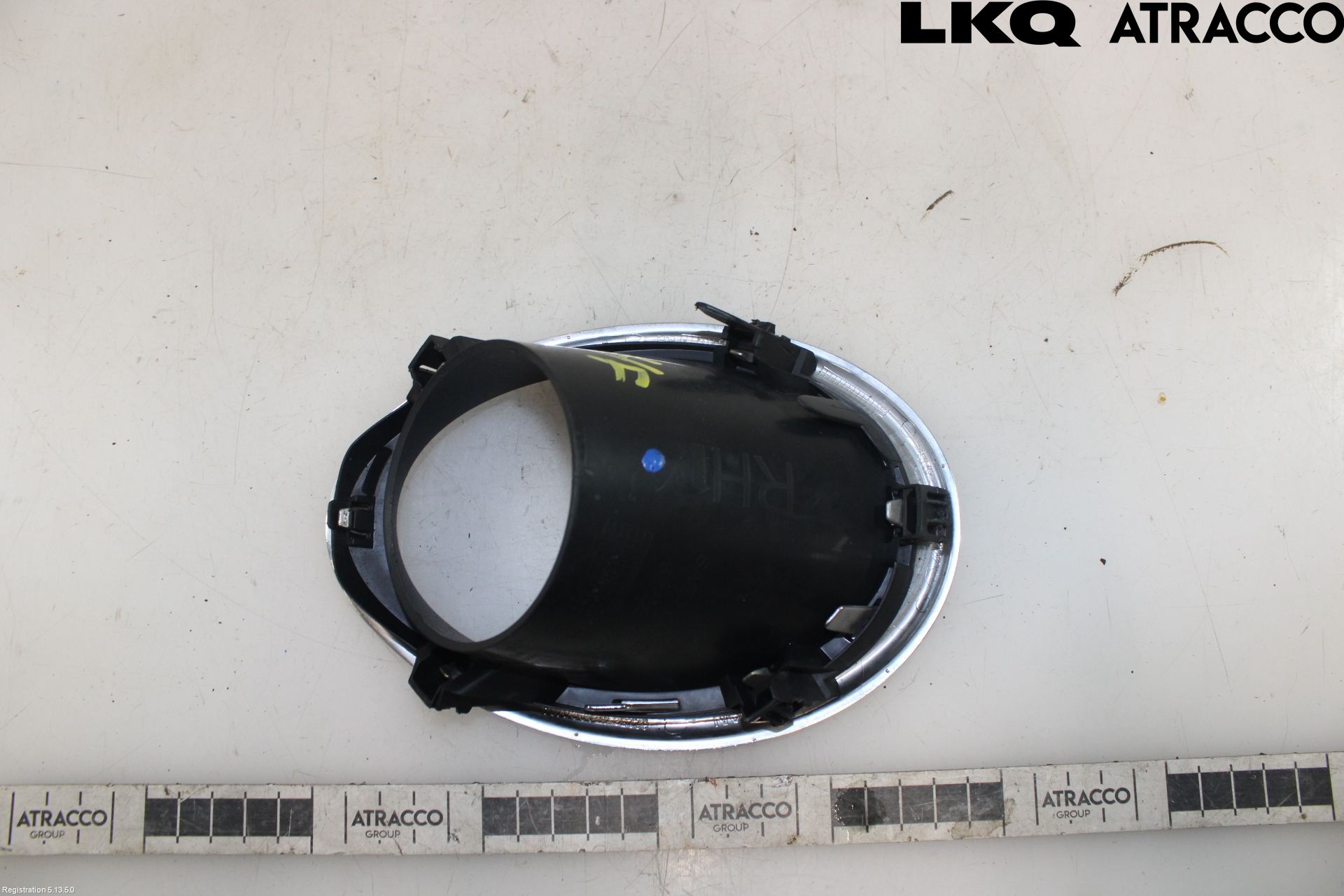 Nissan QASHQAI 14-17 Frontlykt Kurve-Tåkelys Ramme