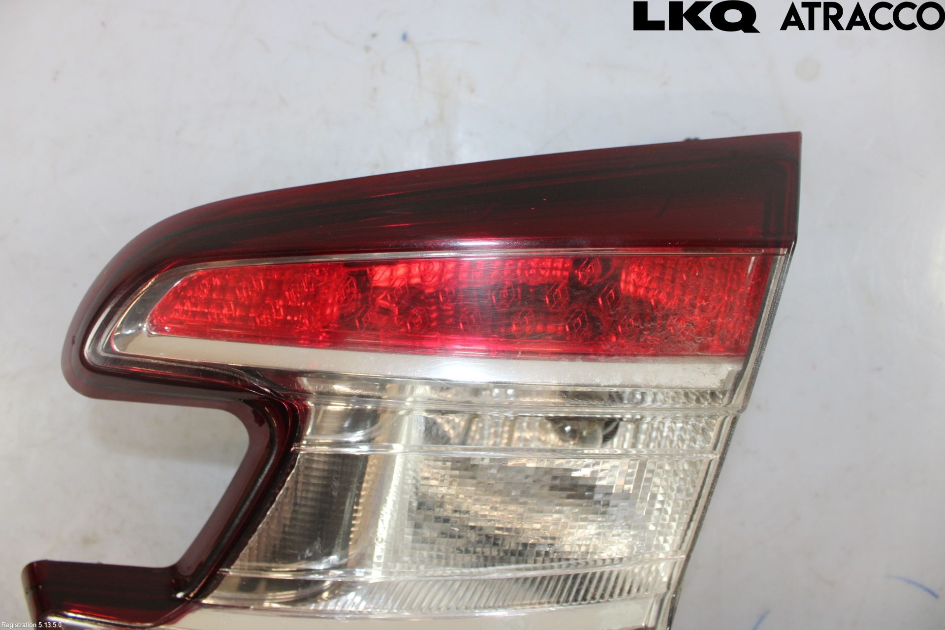 Renault MEGANE III 09-15 Baklykt Høyre  På Luke(Indre)